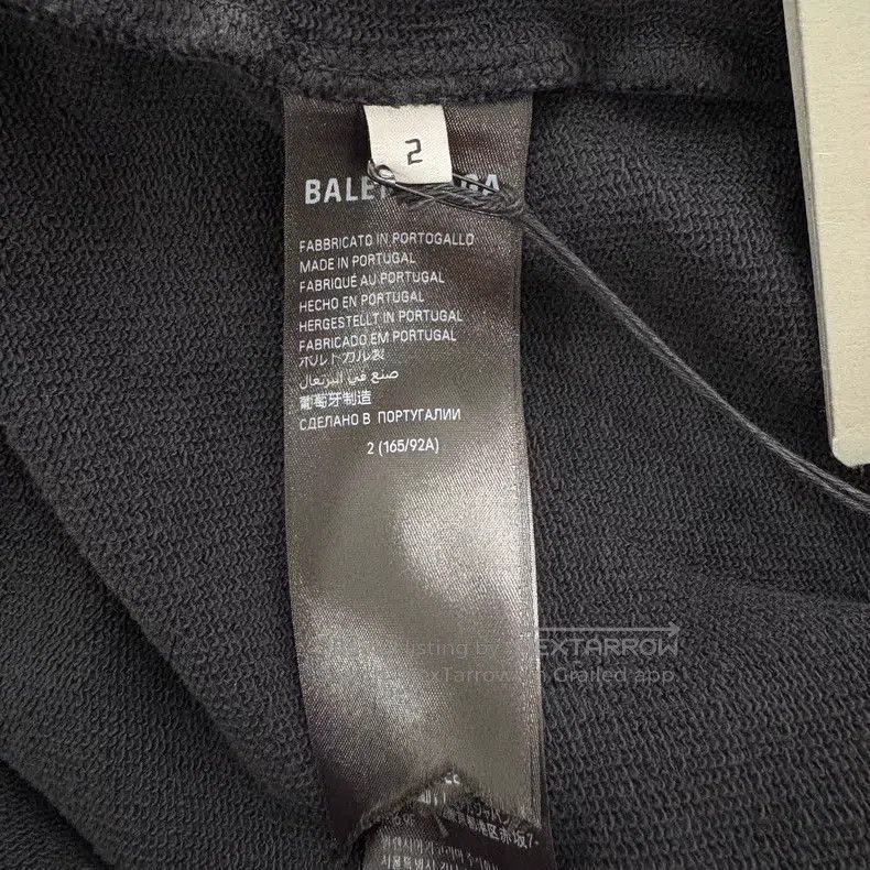 Balenciaga Balenciaga Sunset Tower Pattern Graffiti Black Hoodie Size US M / EU 48-50 / 2 - 4 Thumbnail