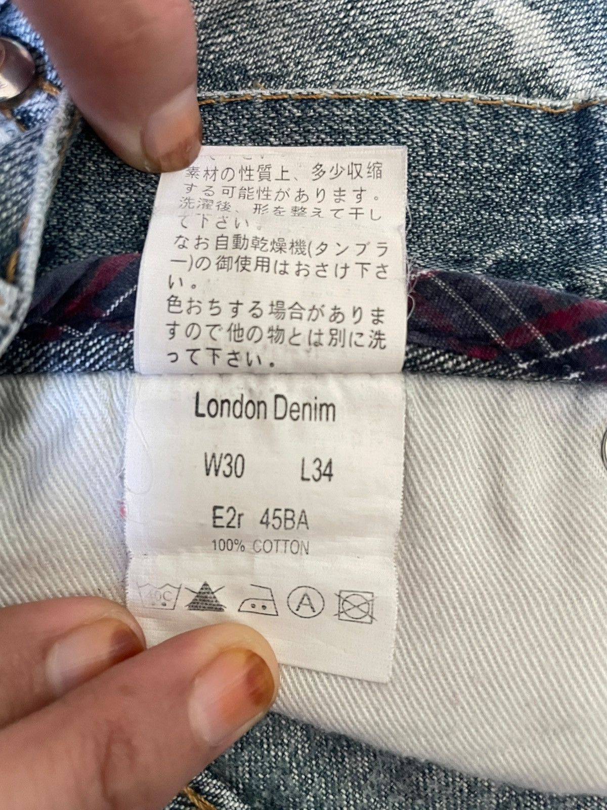 Japanese Brand Vintage Japanese Brand Faded Bootcut Flare Jeans Size US 30 / EU 46 - 12 Thumbnail