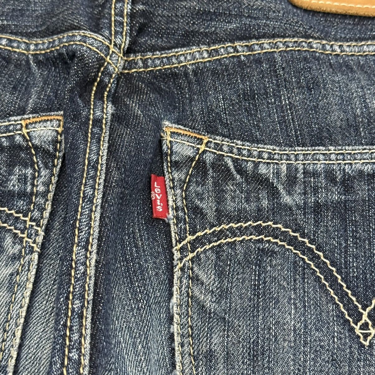 Levi's Levis 505 Selvedge Slim Straight Distressed Denim Pants Size US 28 / EU 44 - 19 Thumbnail