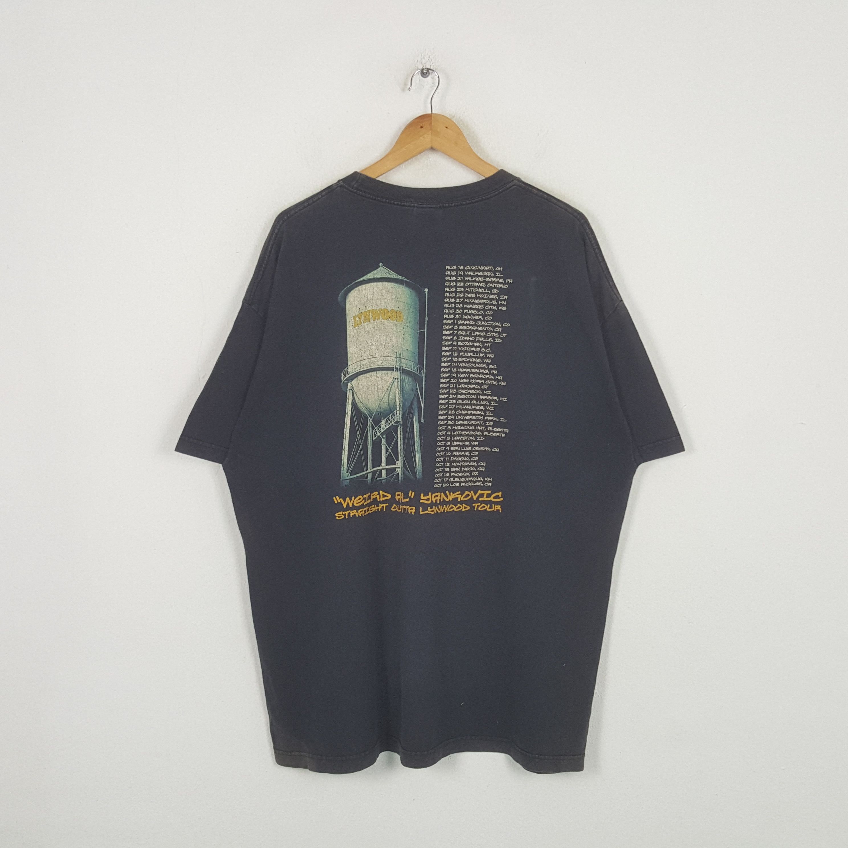 Band Tees Vintage Lynwood Weird Al Yankovic Band Tour Tshirt RR5 Size US XXL / EU 58 / 5 - 3 Thumbnail