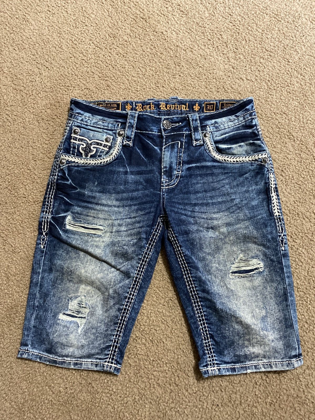 Rock Revival Men’s Rock Revival Shorts Size US 30 / EU 46 - 1 Thumbnail