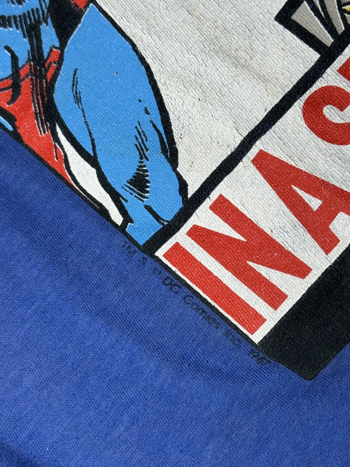 Vintage Superman 80s Vintage DC Comics Leap Tall Buildings T Shirt Size US M / EU 48-50 / 2 - 3 Thumbnail