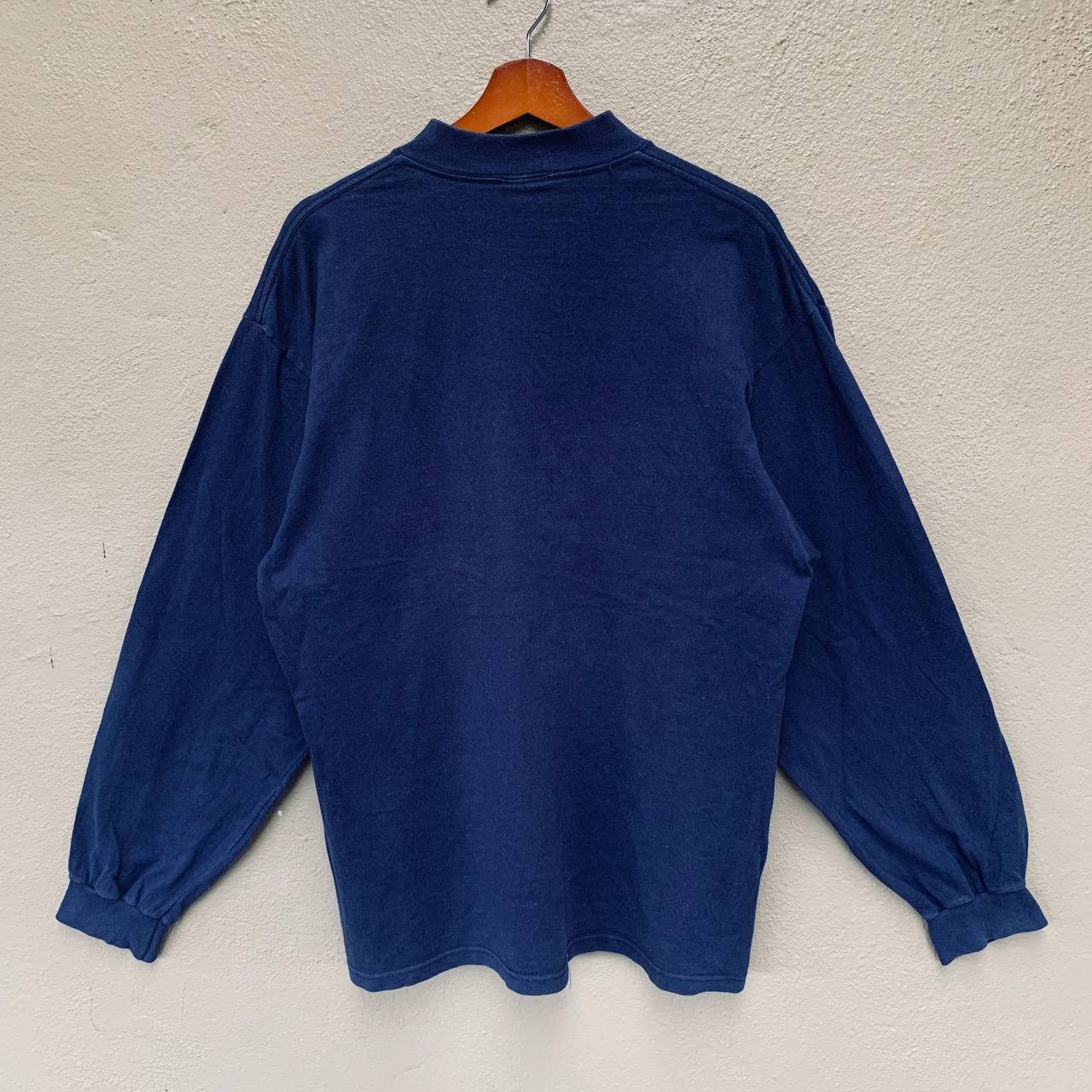 Nike Vintage 90s NIKE Small Embroidered Swoosh Sweatshirt Size US L / EU 52-54 / 3 - 2 Thumbnail