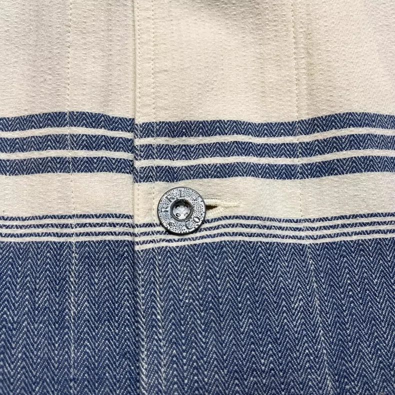 RRL Ralph Lauren RRL Ralph Lauren 20 cotton and linen striped retro jackets Size US M / EU 48-50 / 2 - 4 Thumbnail