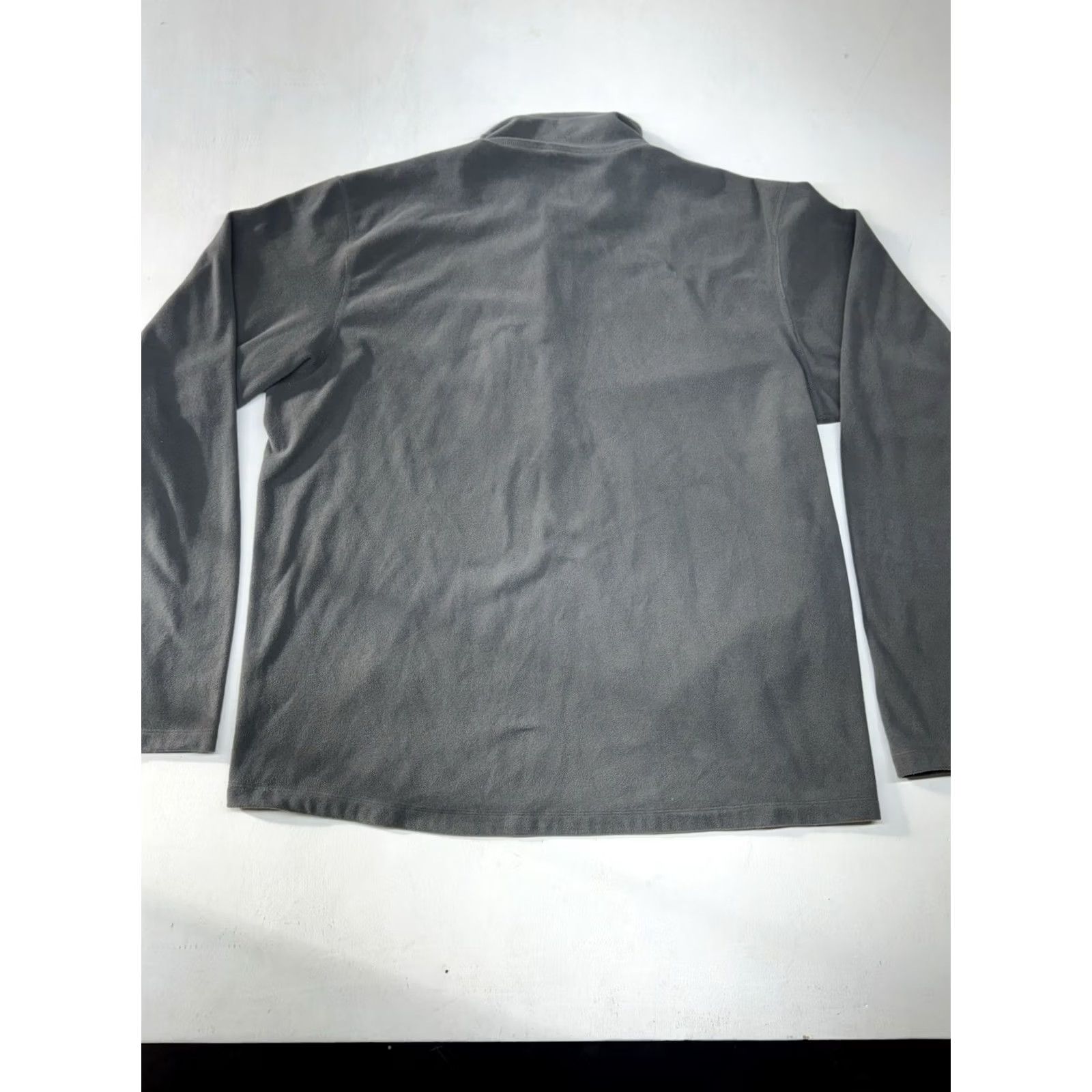 Eddie Bauer Eddie Bauer First Ascent Mountaineering Men’s L Gray 1/4 Zip Hiking Sweatshirt Long Sleeve Zip Pockets Logo Sports Outdoor Classic Regular Mens Size ONE SIZE - 7 Thumbnail