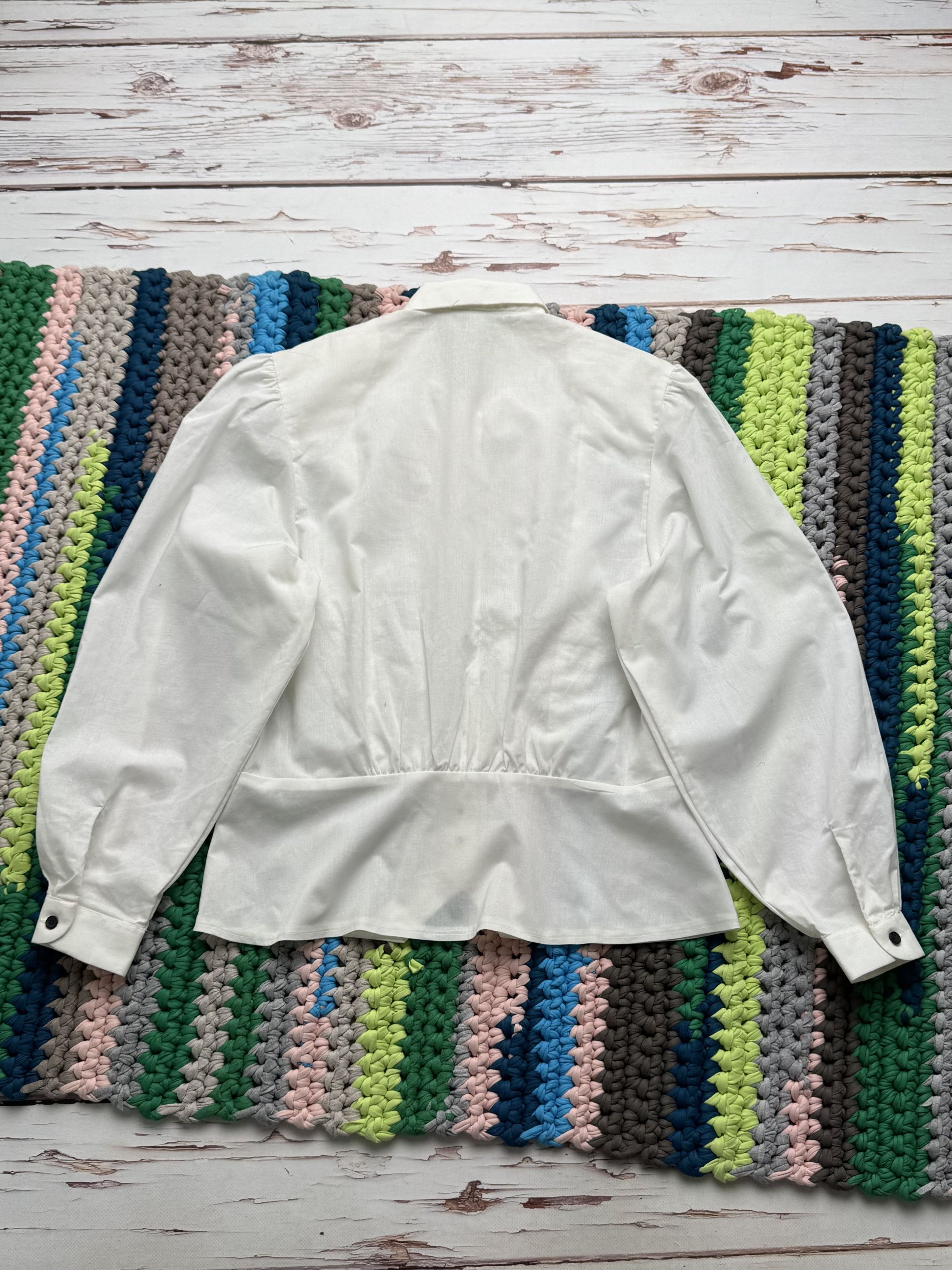 Burberry Burberry Vintage Ruffle Blouse Pleated Front Shirt Victorian Size S / US 4 / IT 40 - 6 Thumbnail