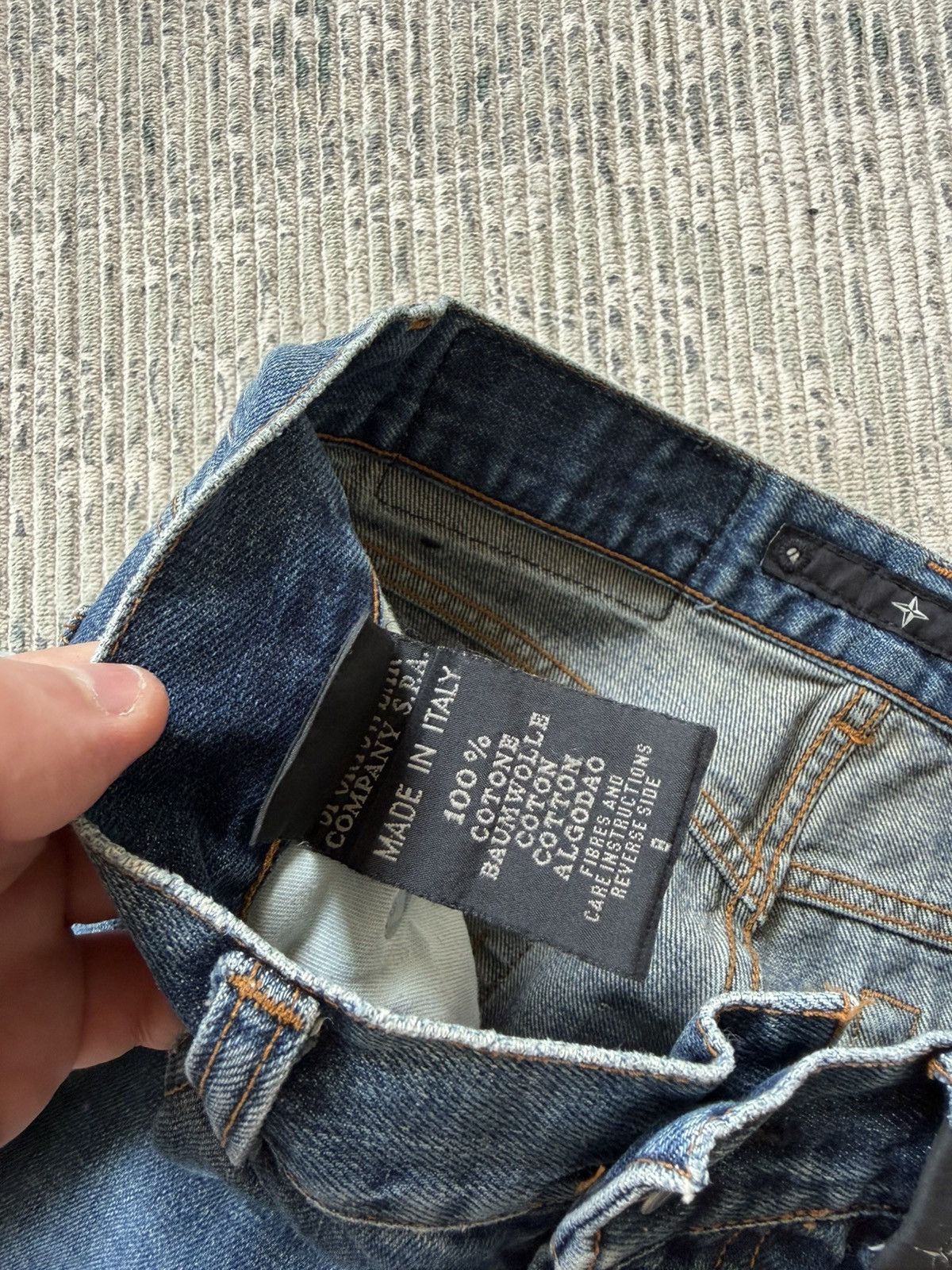Stone Island Vintage Stone Island Jeans Denim Pants Rare S.I Denims Size US 31 - 9 Thumbnail
