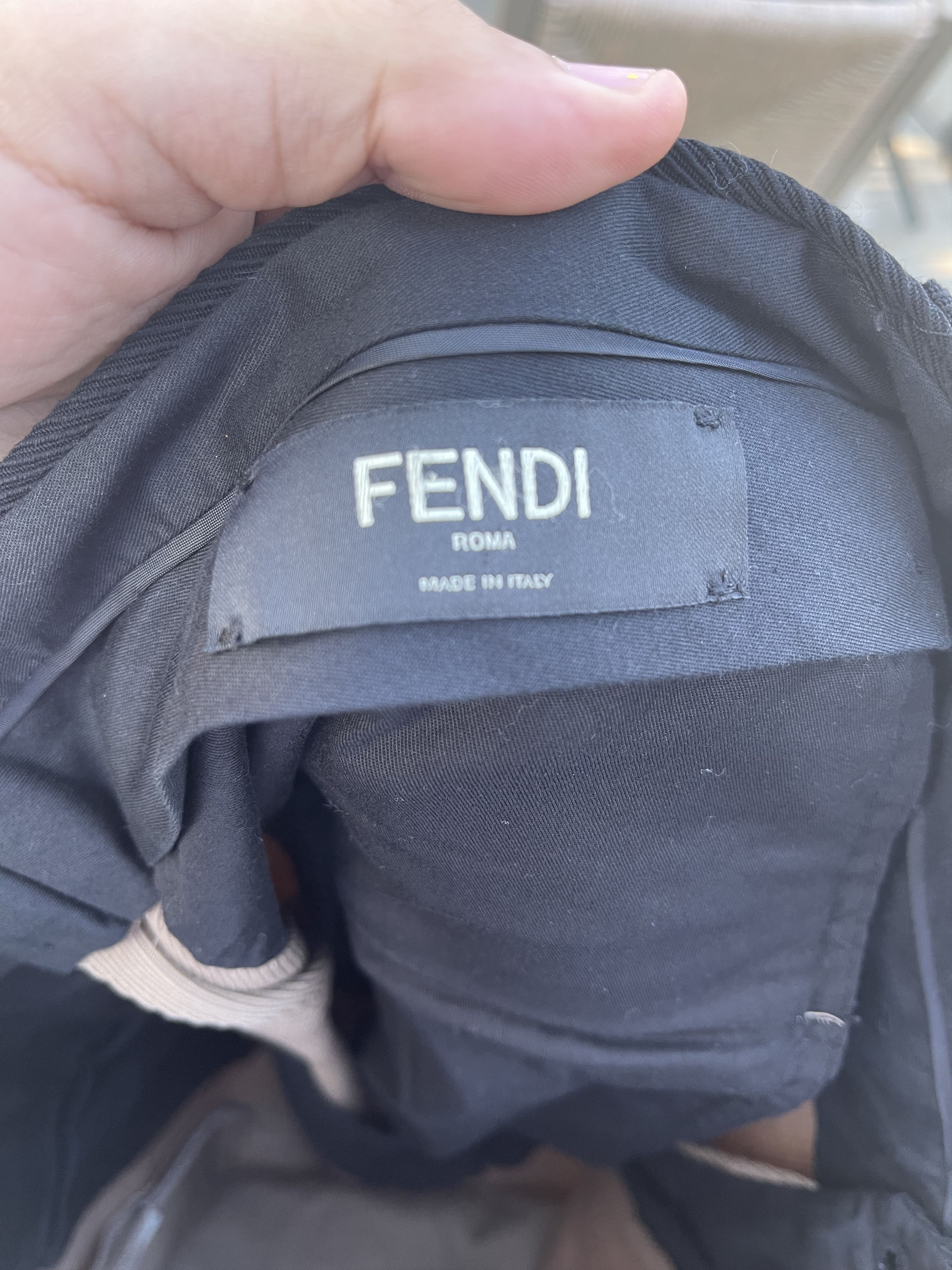 Fendi Fendi Roma Fleece Wool Trousers Size US 32 / EU 48 - 4 Thumbnail
