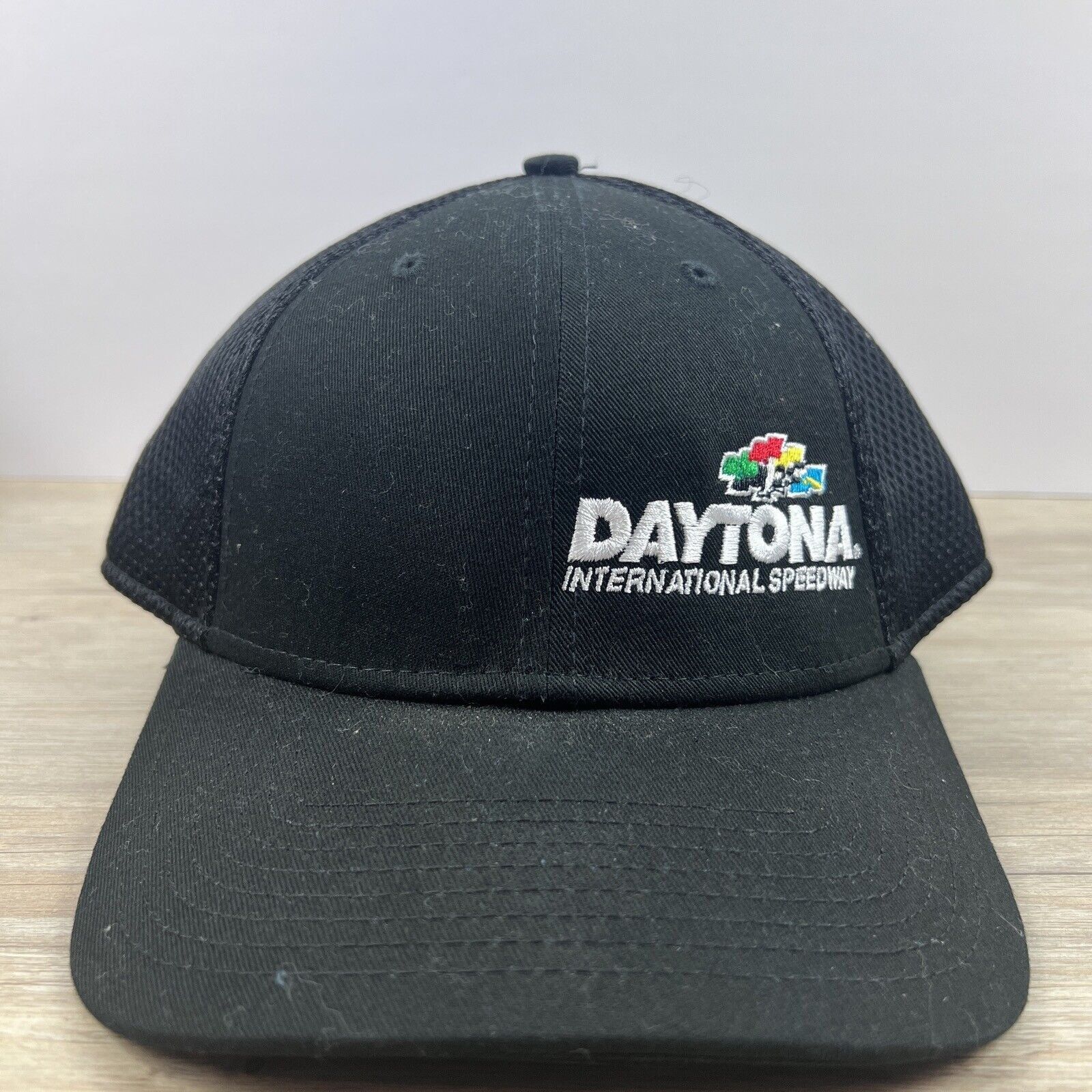New Era Daytona International Speedway Snapback Hat Black Adjustable Size ONE SIZE - 4 Thumbnail