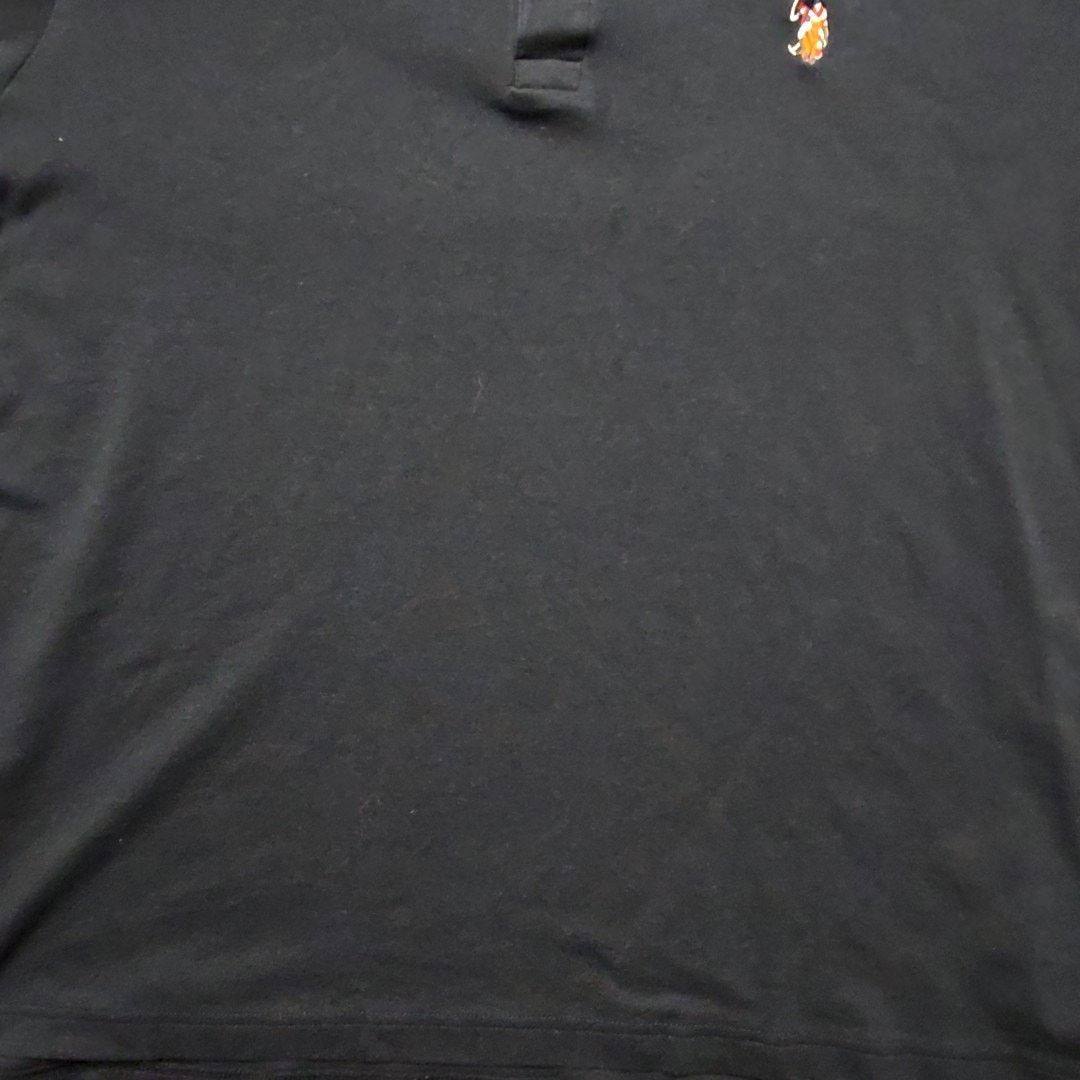 U.S. Polo Assn. U.S. Polo Assn. Black Polo Shirt Embroidered Logo Mens XL Size US XL / EU 56 / 4 - 3 Thumbnail