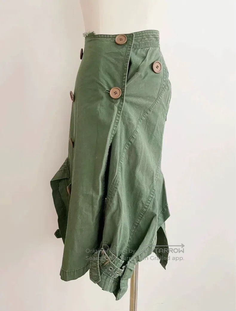 Junya Watanabe Junya Watanabe size XS Deconstructed Military Skirt Size 23" - 1 Thumbnail