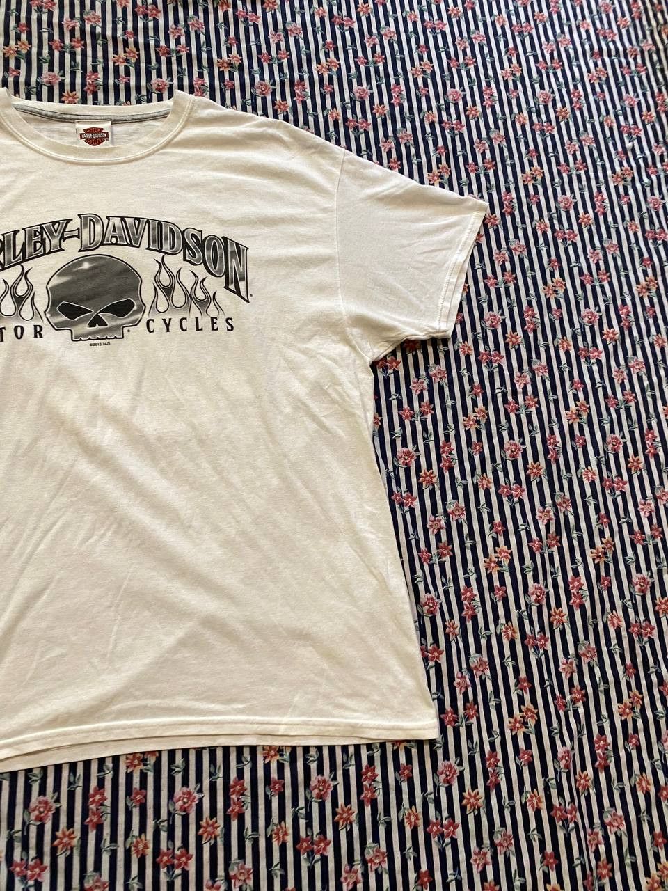 Harley Davidson Vintage Harley Davidson Big Y2K Logo Short Sleeve T-Shirt XL Size US XL / EU 56 / 4 - 5 Thumbnail