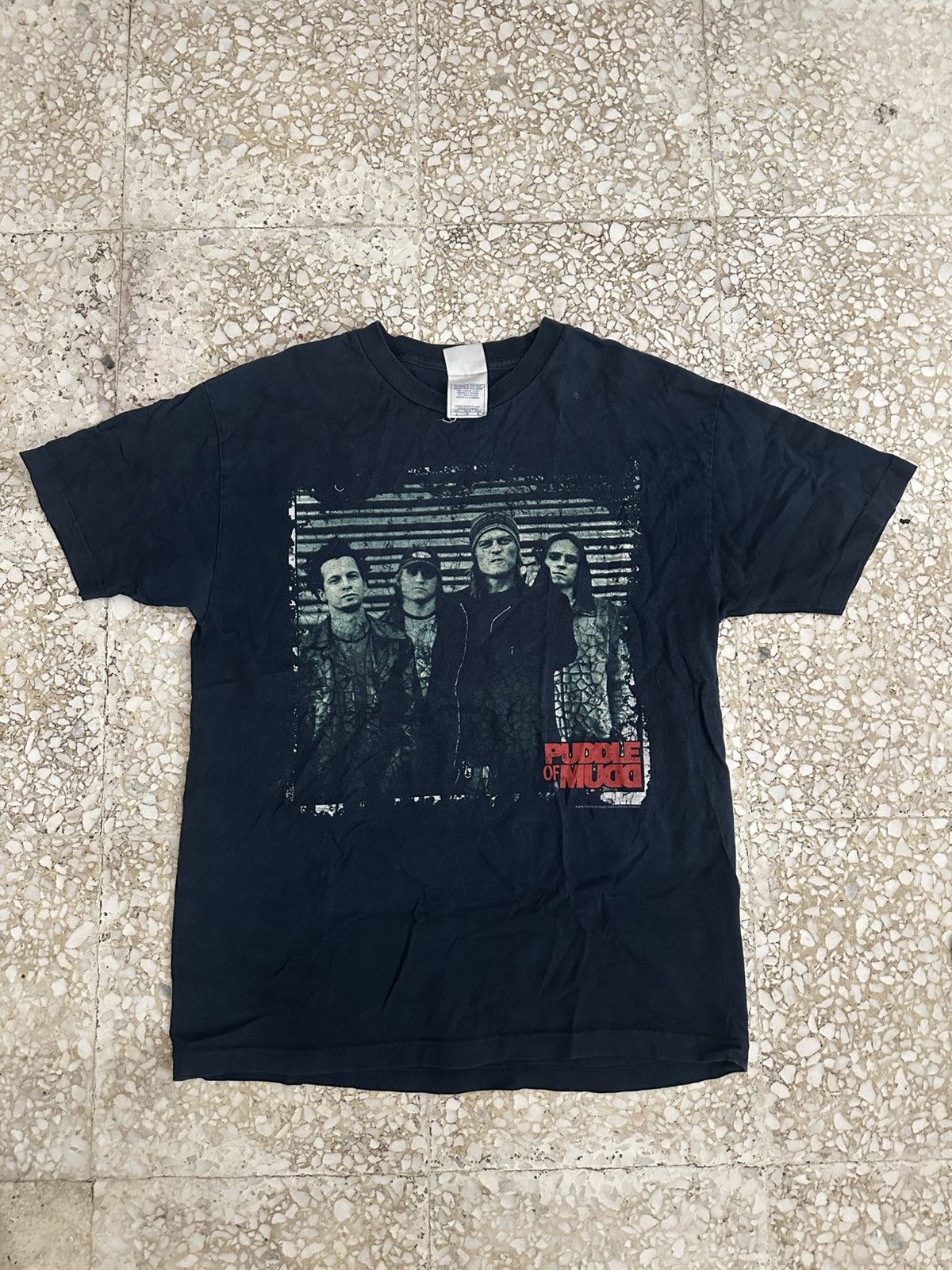Band Tees × Vintage Vintage Y2K Puddle Of Mudd “ Same Day Different Shit “ Size US XL / EU 56 / 4 - 1 Thumbnail