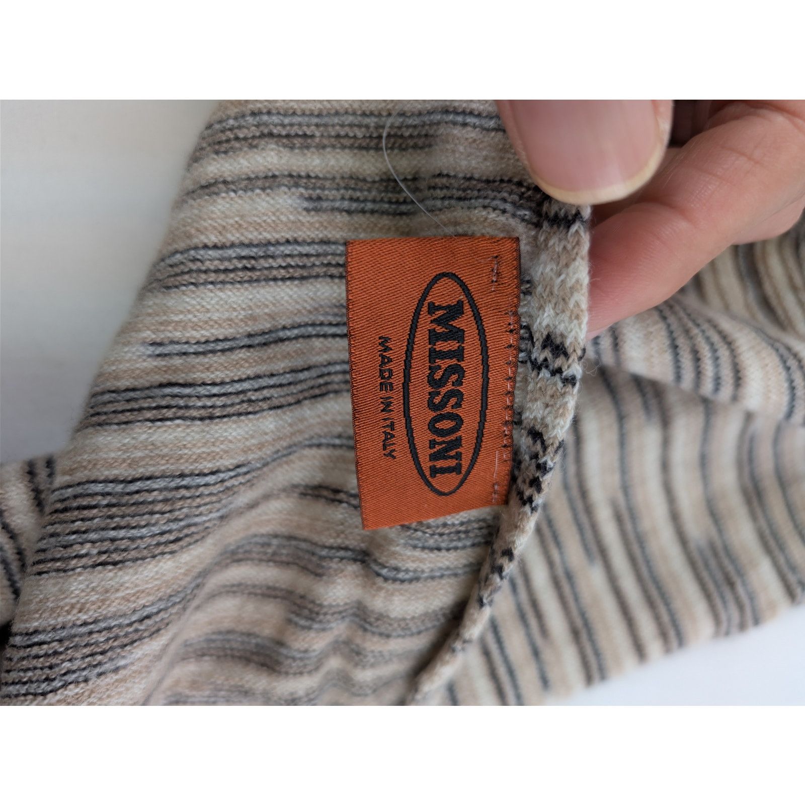 Missoni o1rshd1 Size: OS / striped knit scarf in Multicolor Size ONE SIZE - 9 Thumbnail