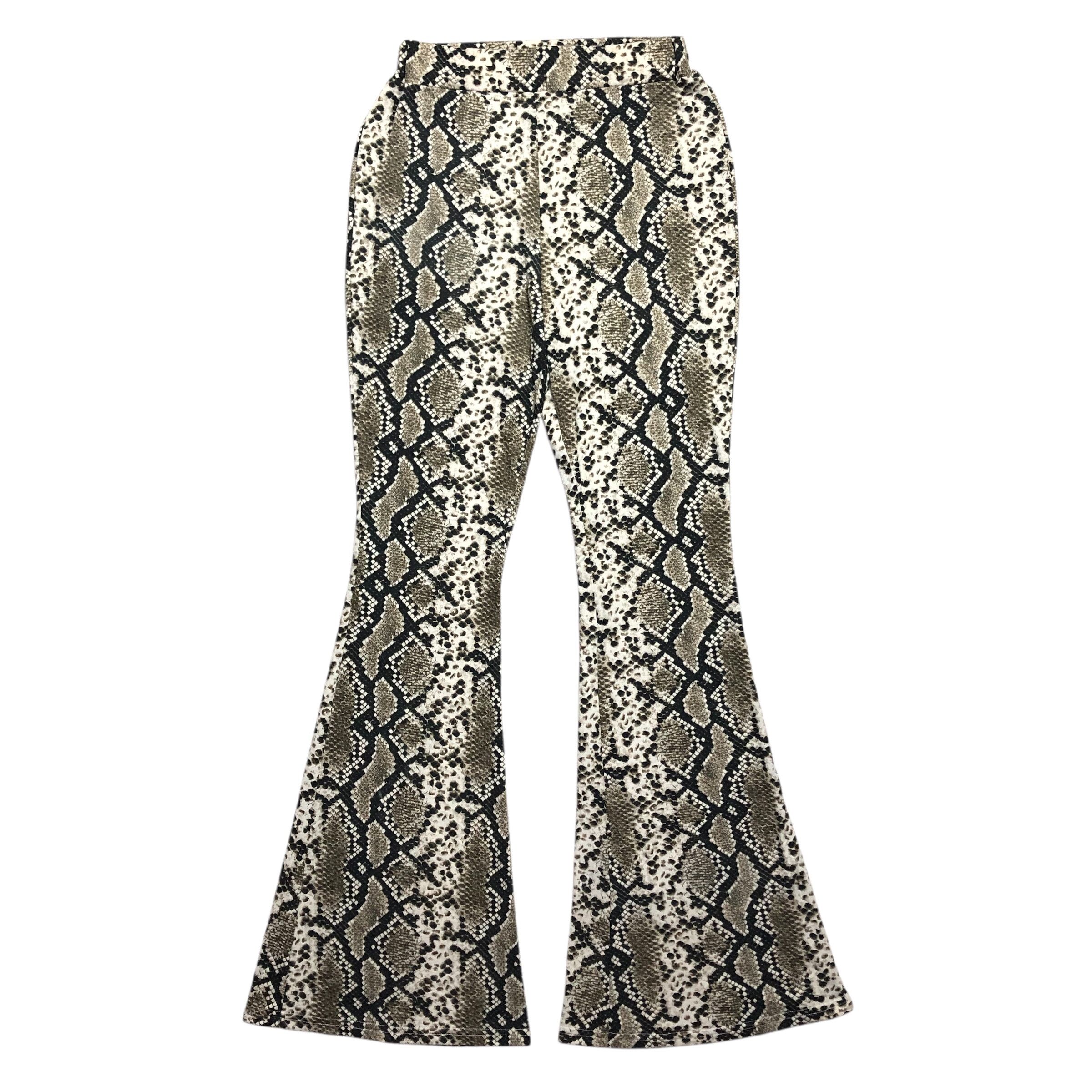 Japanese Brand Flare Snake Pattern style Roberto Cavalli Stretchy by Egoist Size US 28 / EU 44 - 3 Thumbnail