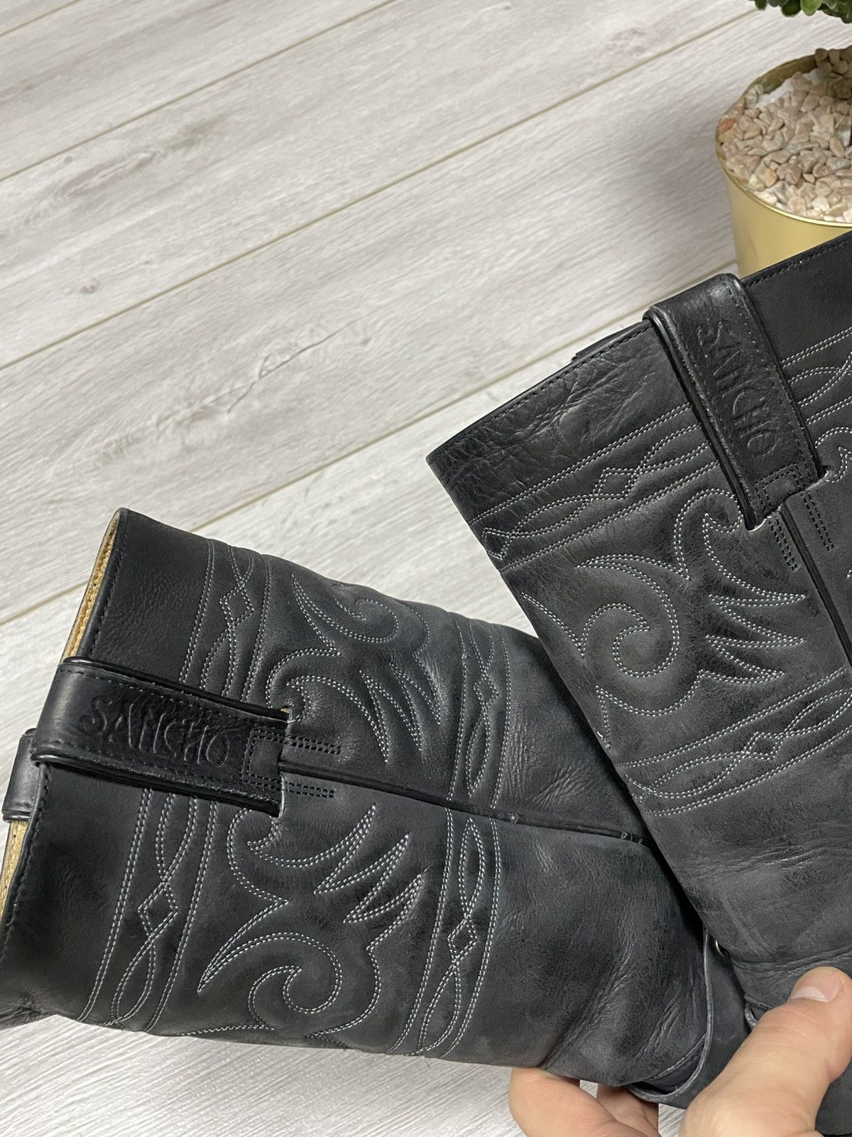 Sancho Boots Sancho leather western boots patterns cowboy Size US 8 / IT 38 - 16 Thumbnail