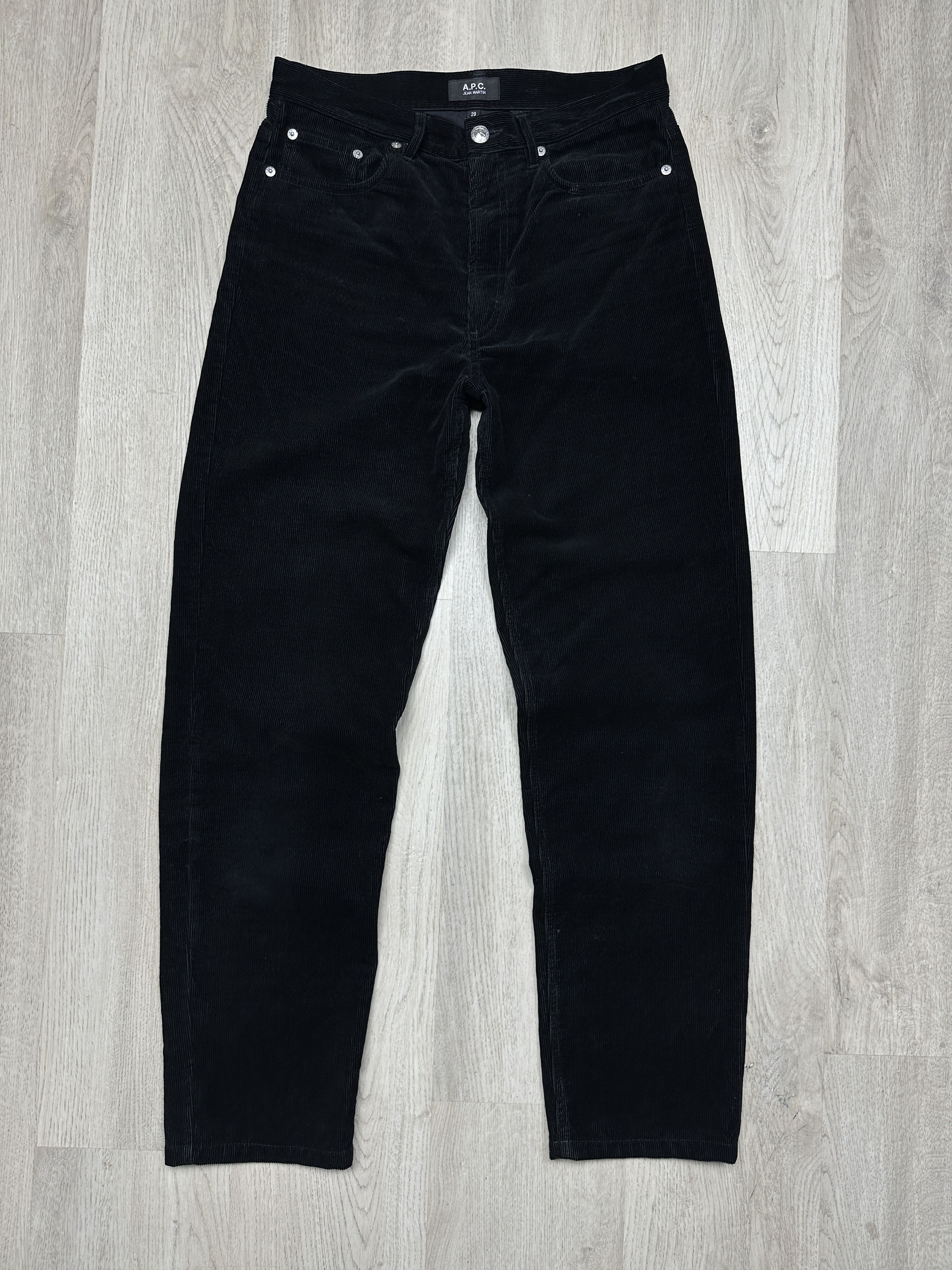 A.P.C. Rue Madame Paris Vintage Corduroy Denim Pants Jeans