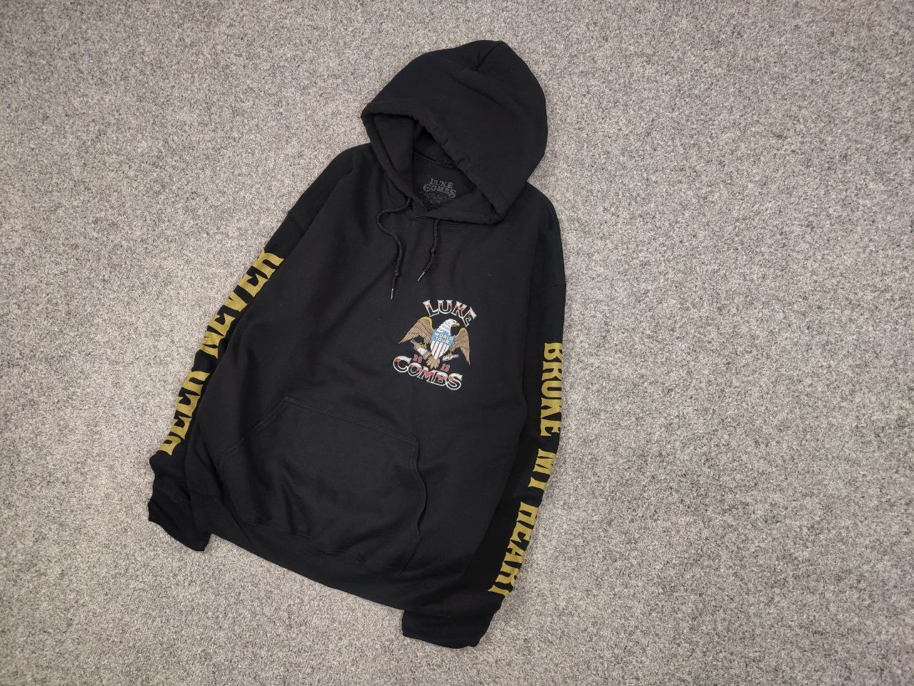 Other Luke Combs world tour America Vintage Style Logo Hoodie Size US M / EU 48-50 / 2 - 3 Thumbnail