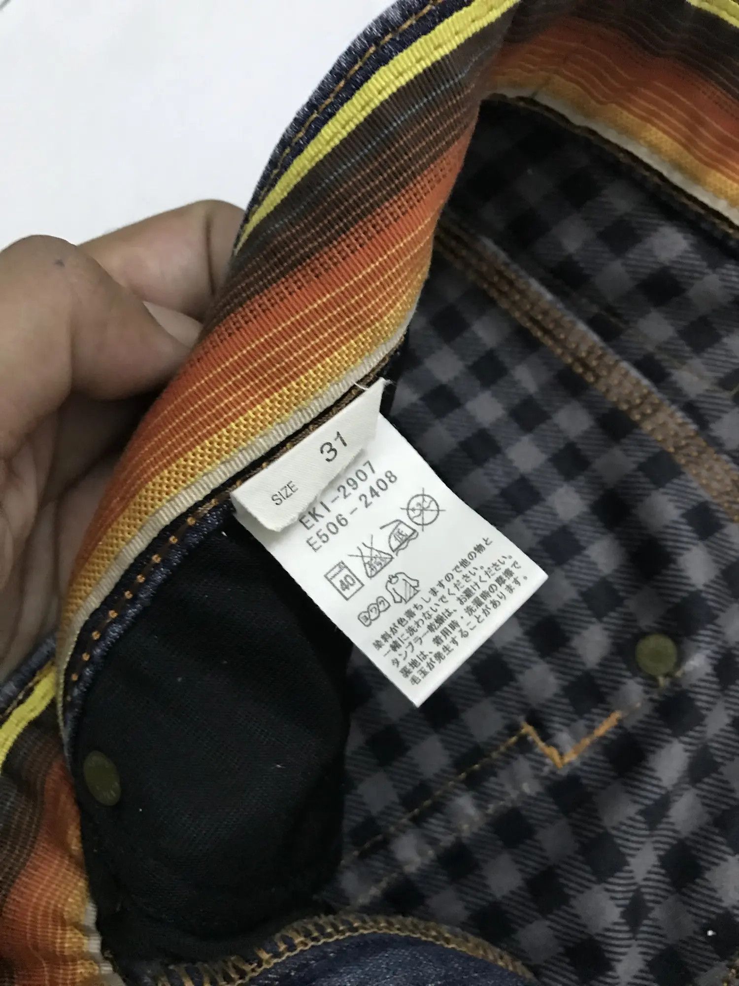 Japanese Brand Edwin Blue Denim Size US 32 / EU 48 - 11 Thumbnail