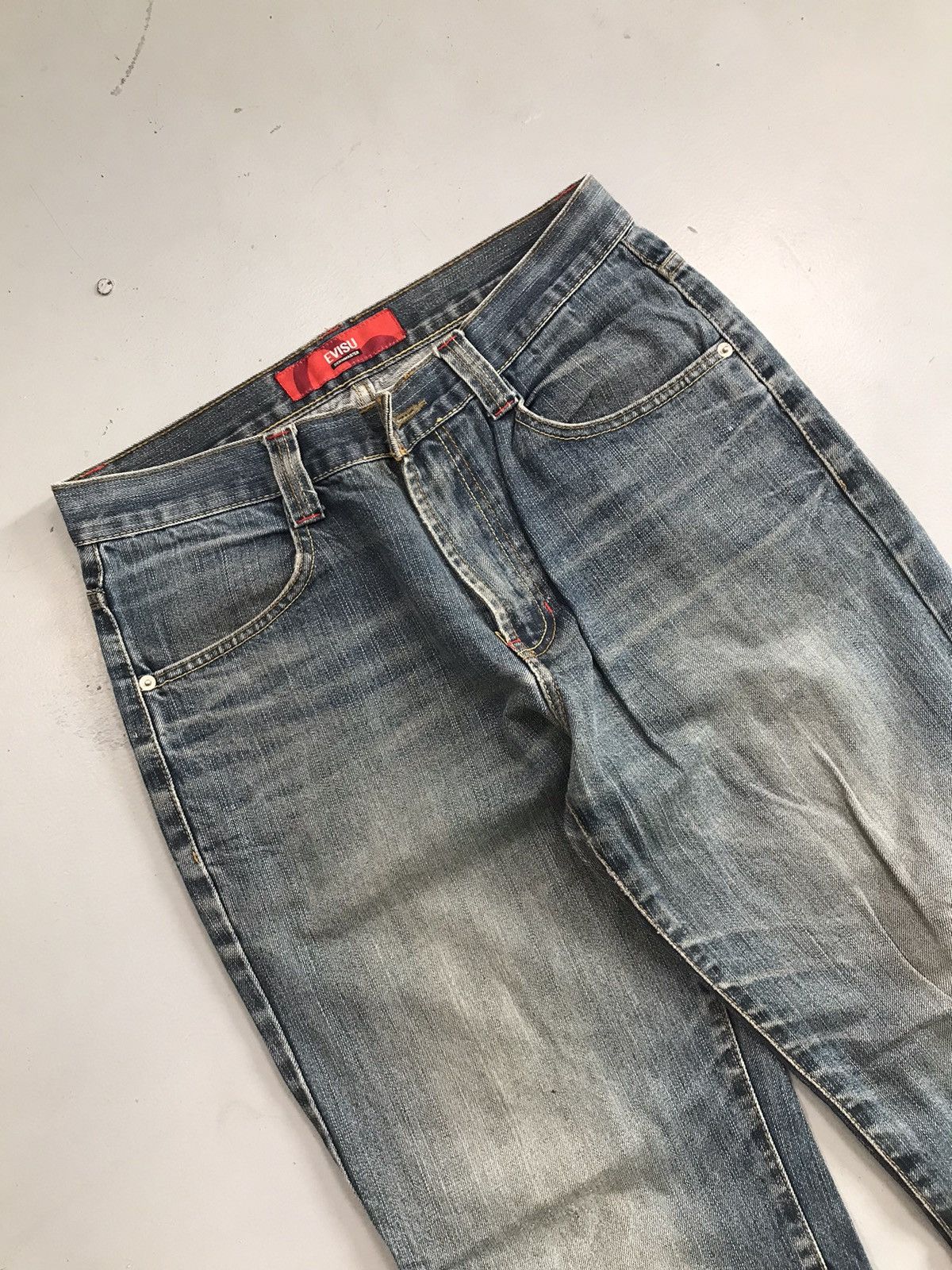 Japanese Brand Vintage Evisu inspired denim Size US 32 / EU 48 - 8 Thumbnail