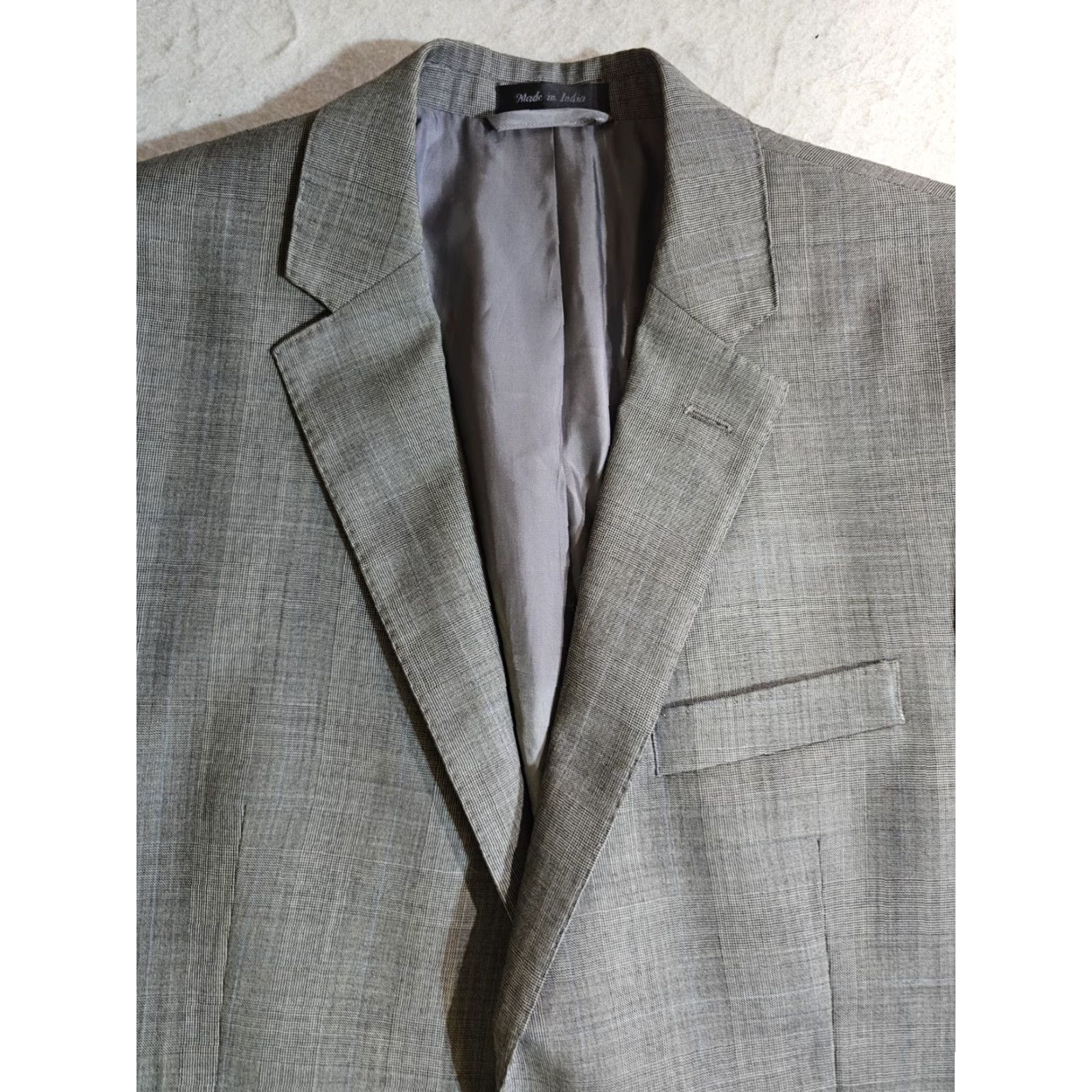Ralph Lauren Lauren Ralph Lauren Black Label 2 Piece Suit Men 42R 36W 30L Solid Gray Slim Fit Size 42R - 5 Thumbnail