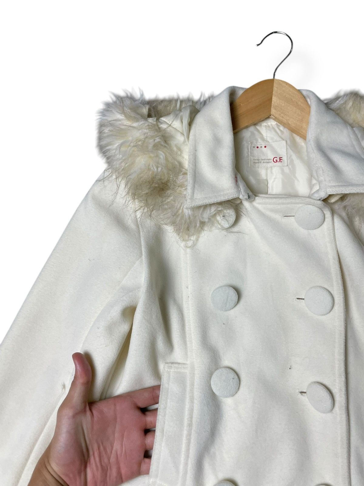 Japanese Brand × Vintage G.F Winter Fox Fur Coat (51) Size US L / EU 52-54 / 3 - 4 Thumbnail