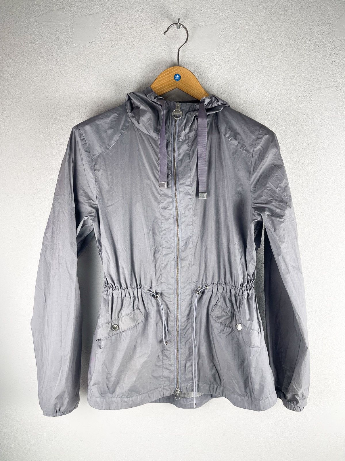 Barbour Barbour Southcliff Raincoat Jacket Platinum Gray Womens Size XXL / US 16-18 / IT 52-54 - 1 Thumbnail