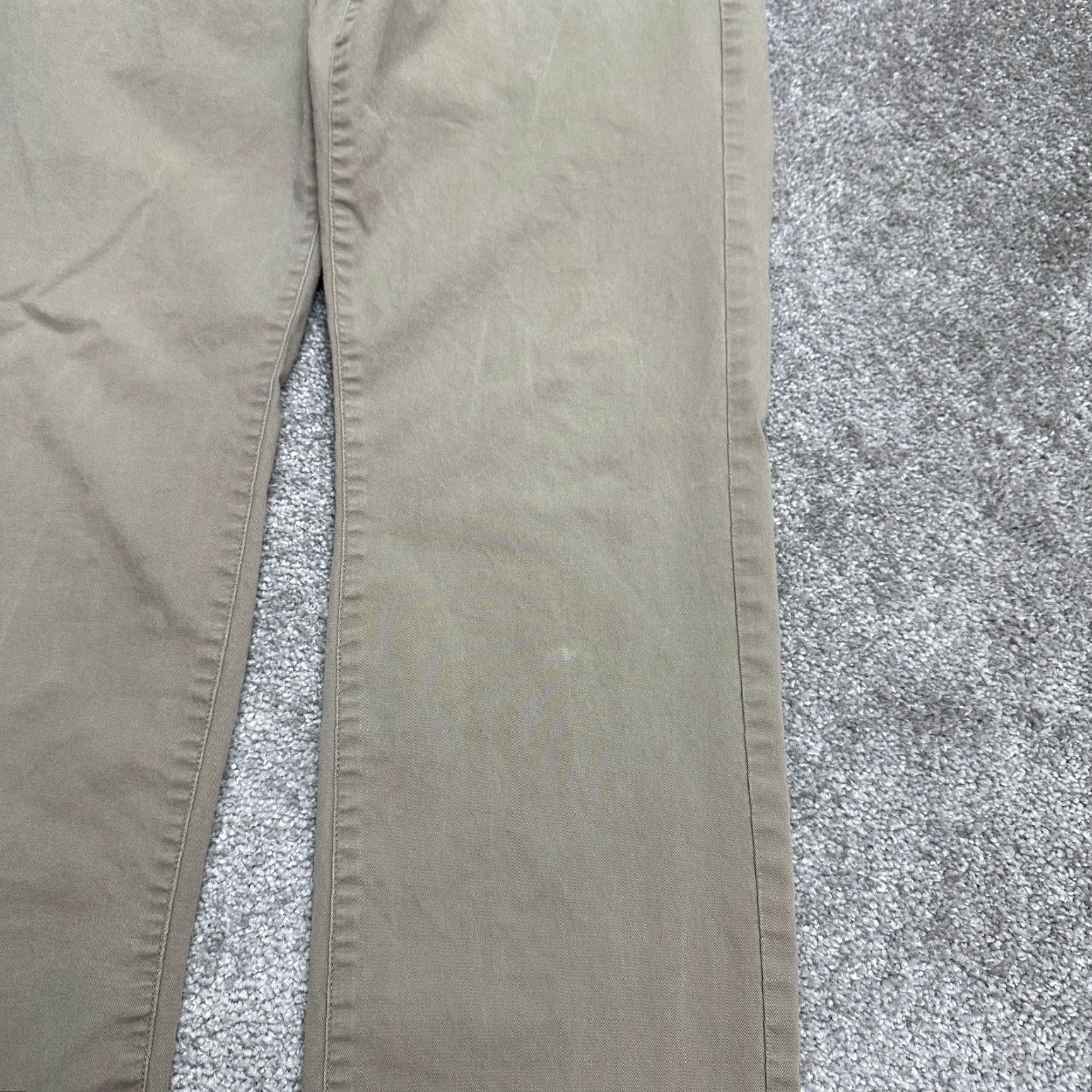 Bonobos Bonobos Slim Fit Chino Pants Mens 30x32 Kahki Brown Straight Leg Casual Cotton Size US 30 / EU 46 - 5 Thumbnail