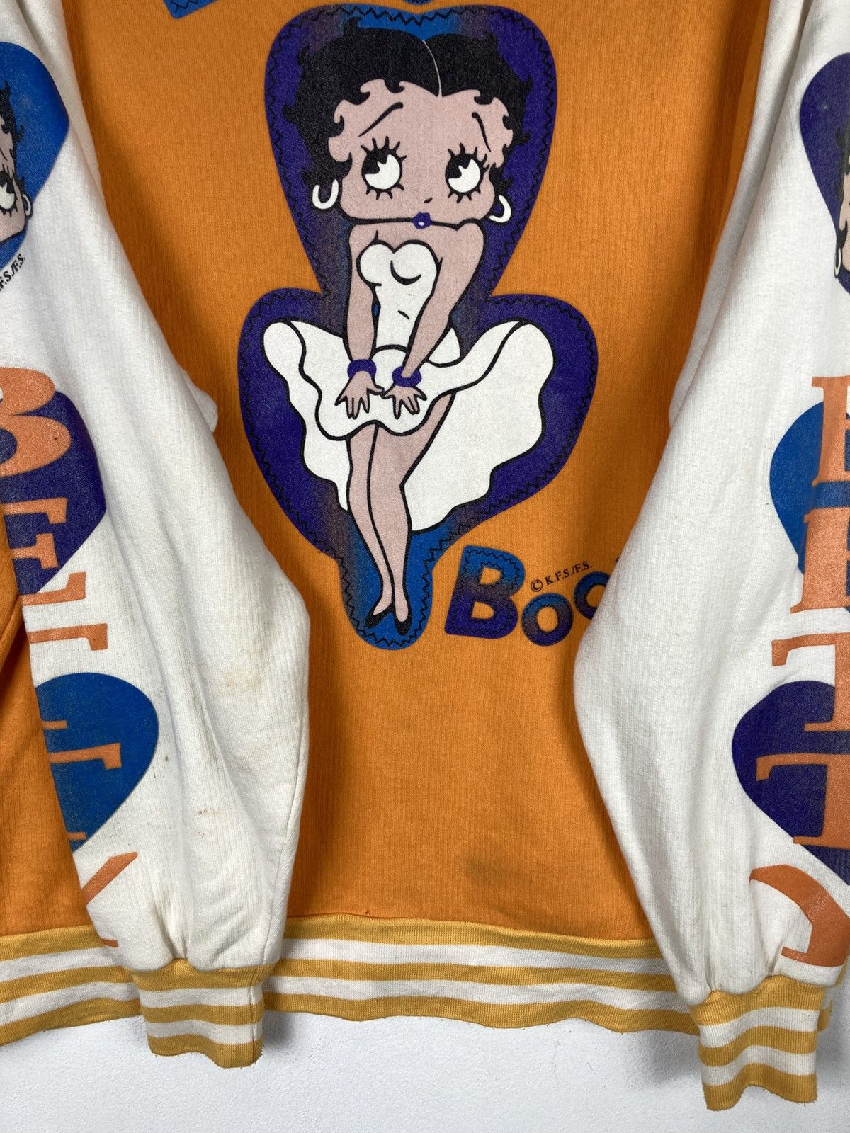 Vintage Deadstock With Tag Vintage 90s Betty Boop Sweater Size US L / EU 52-54 / 3 - 9 Thumbnail