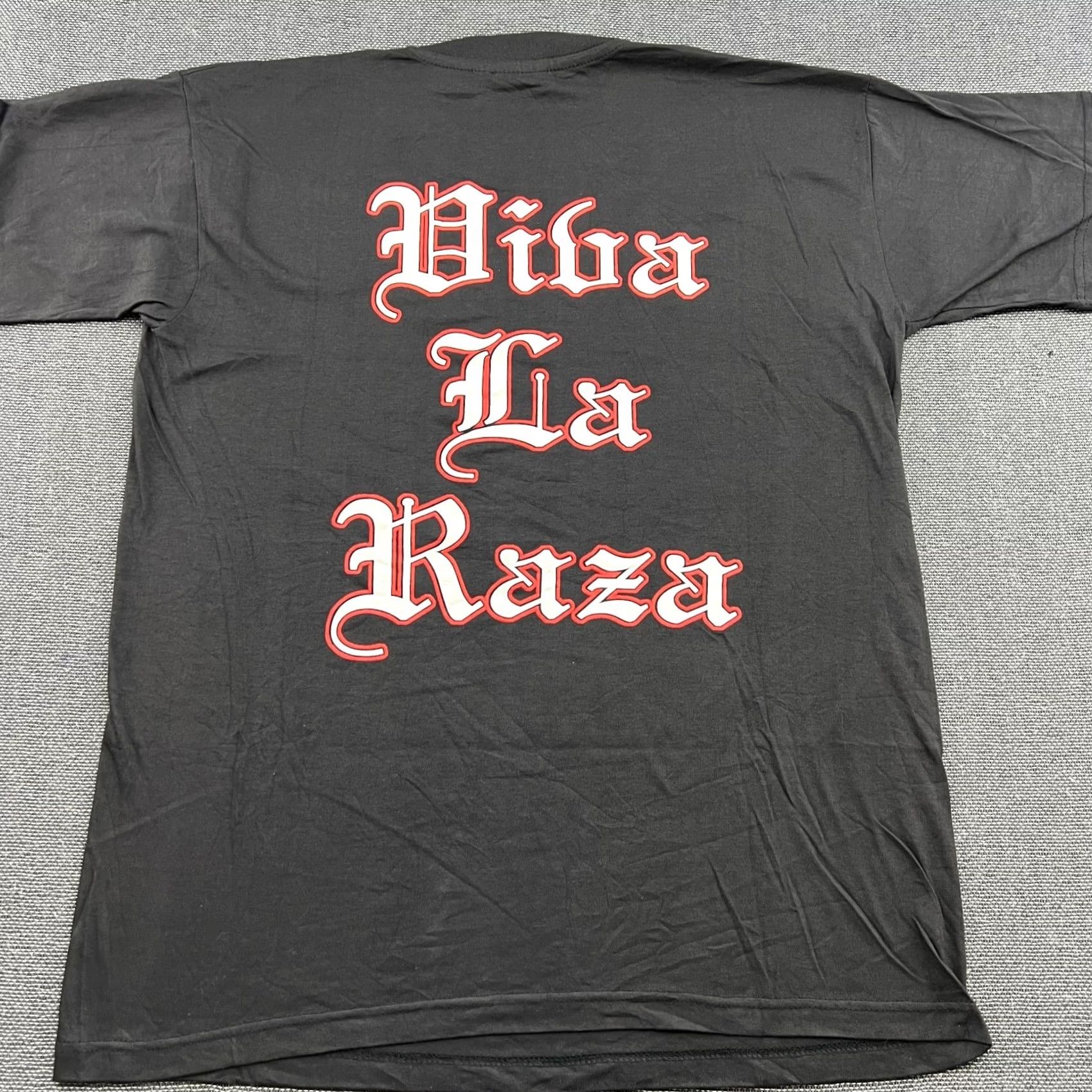 Vintage VINTAGE Eddie Guerrero Latino Heat T-Shirt L Mens Black 90s Y2K Wrestling Viva La Raza Shirts Size US L / EU 52-54 / 3 - 6 Thumbnail