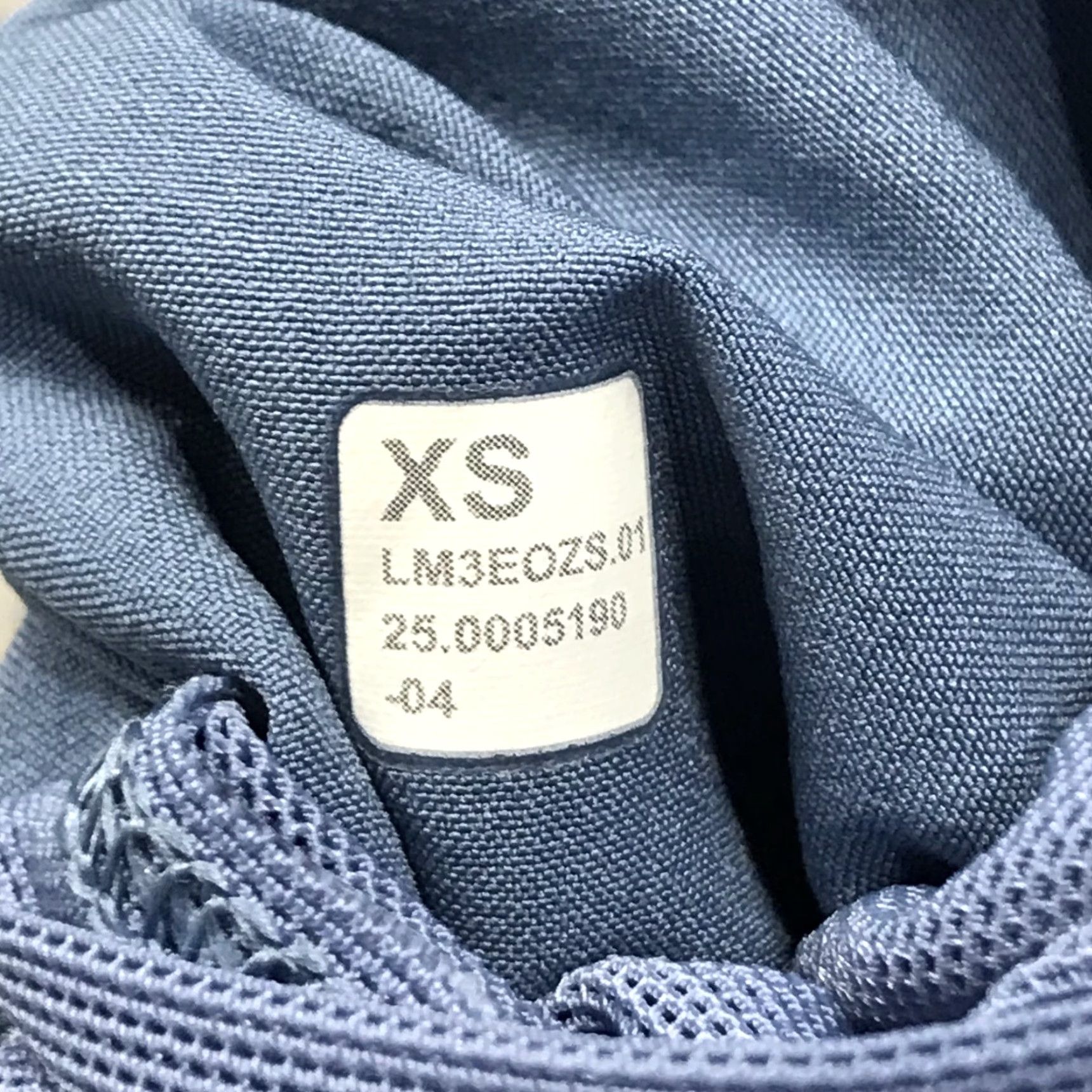 Lululemon Lululemon Hoodie Mens XS Blue Double Knit Textured Sweatshirt Pullover Gym City Outdoor Sports Size US XS / EU 42 / 0 - 4 Thumbnail