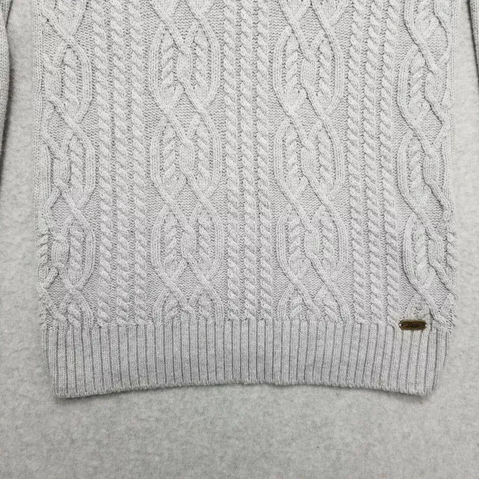 Bass Bass Sweater Womens XS Gray Long Sleeve Turtleneck Pullover Size XS / US 0-2 / IT 36-38 - 12 Thumbnail