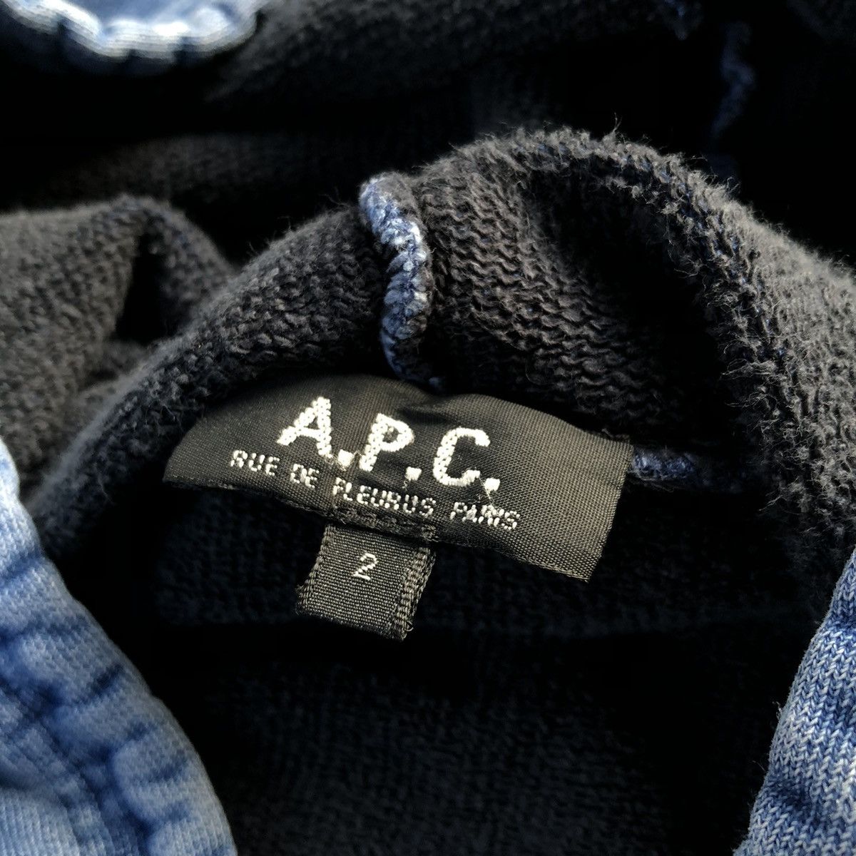 A.P.C. A.P.C Pullover Hoodie Size US XL / EU 56 / 4 - 9 Thumbnail