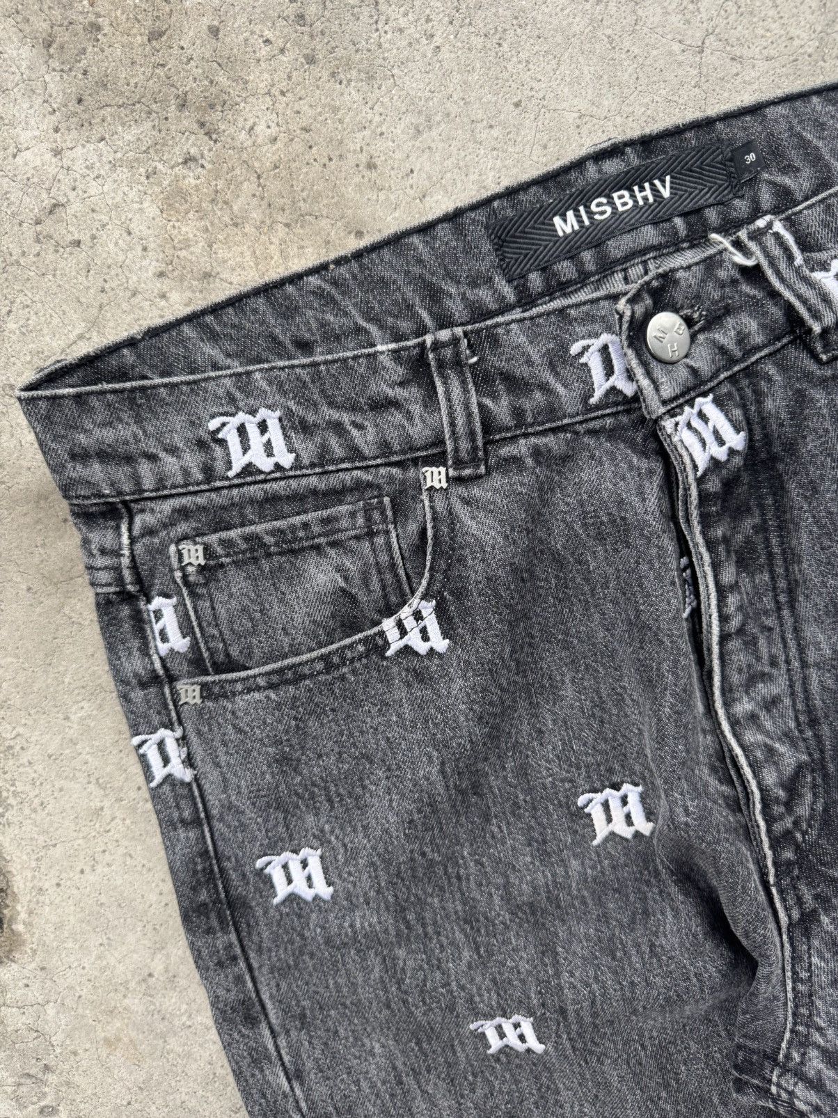 Misbhv MISBHV embroidery logo jeans Size US 30 / EU 46 - 9 Thumbnail