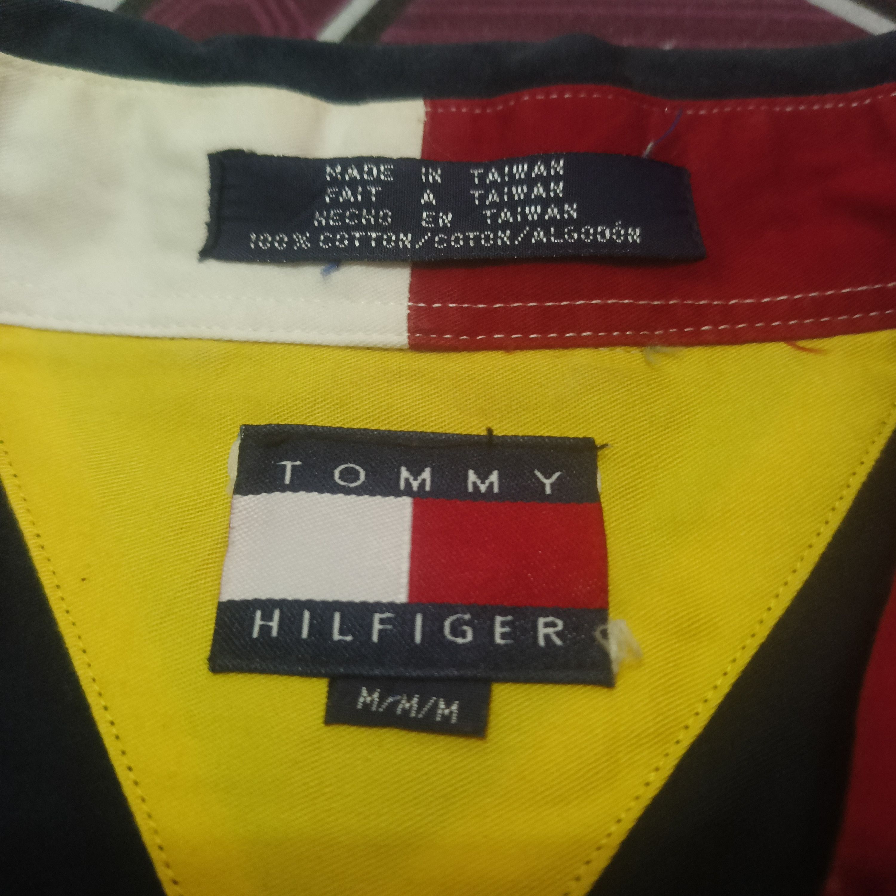 Tommy Hilfiger Rare tommy hilfiger international Games USA 1996 Shirts Size US XL / EU 56 / 4 - 3 Thumbnail