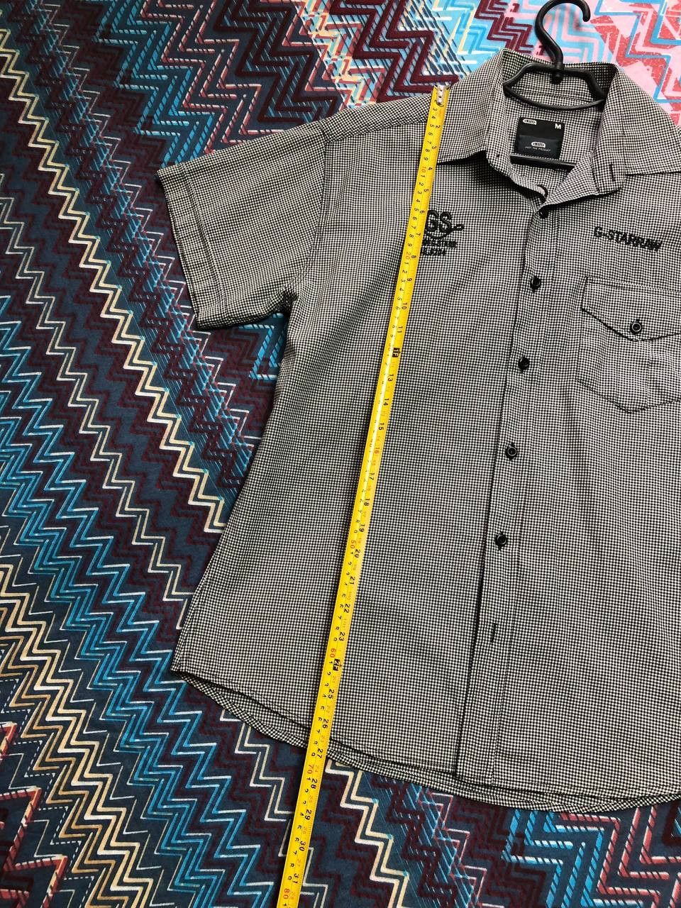 G-Star × Vintage RARE G-Star Raw Vintage Y2K Big Logo Button Up Shirt Size US M / EU 48-50 / 2 - 8 Thumbnail