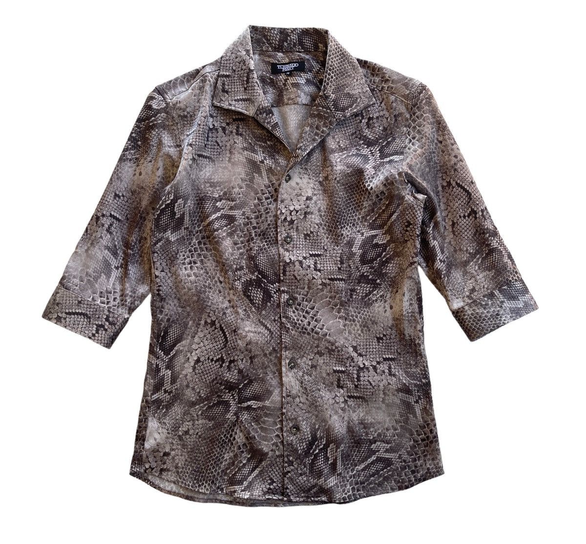 Tornado Mart Tornado Mart Japan Snake Printed Shirt Size M / US 6-8 / IT 42-44 - 2 Thumbnail