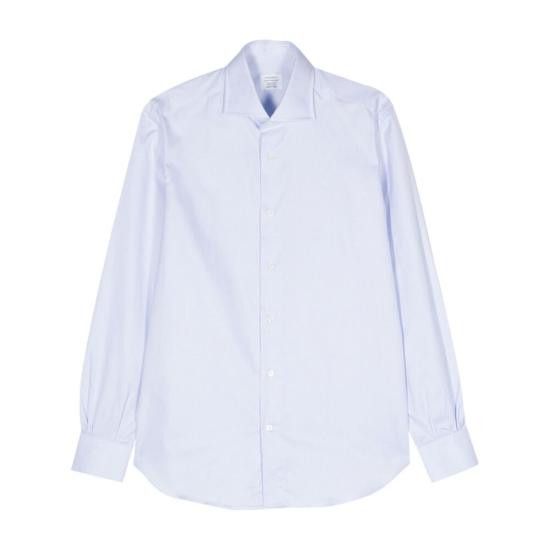 Mazzarelli MAZZARELLI Men Long Tops ROYAL OXFORD CELES BLUE Size US M / EU 48-50 / 2 - 1 Thumbnail