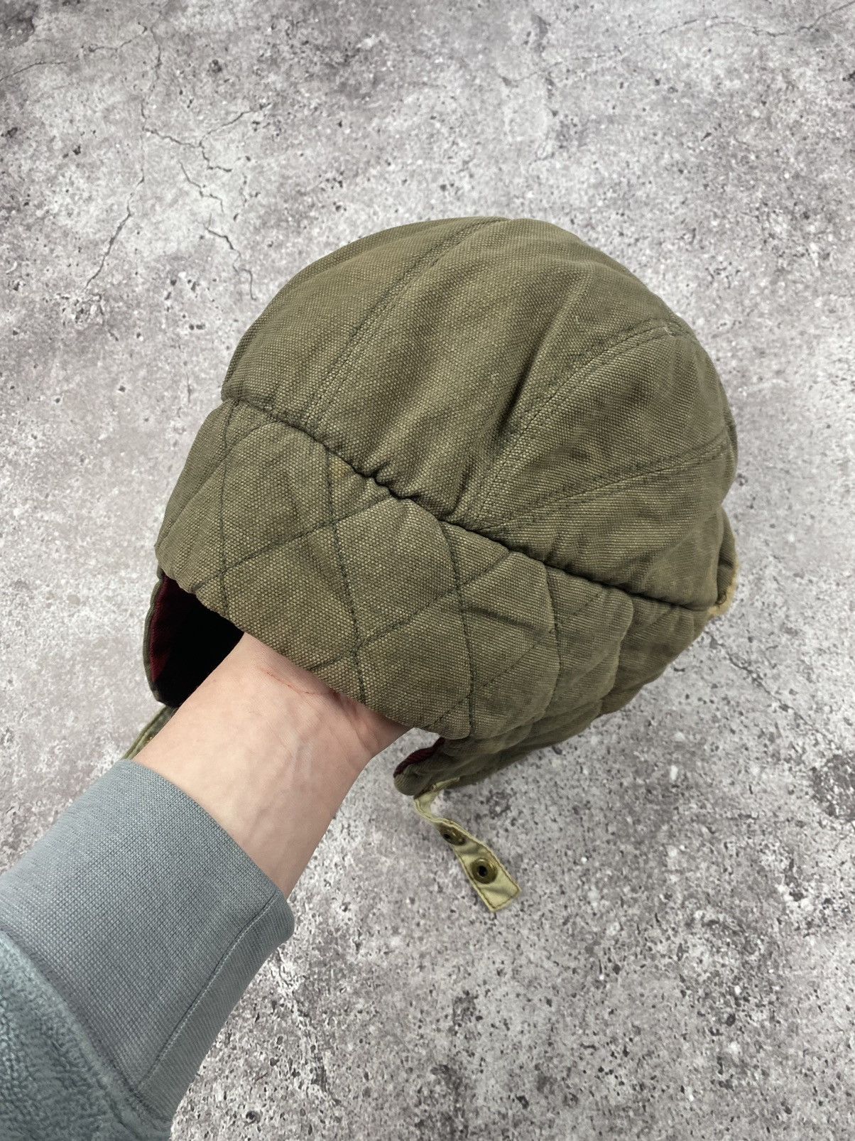 Vintage FUZZY MOHAIRE RETRO FUR AVIATOR USHANKA USSR STYLE 90’S Size ONE SIZE - 6 Thumbnail