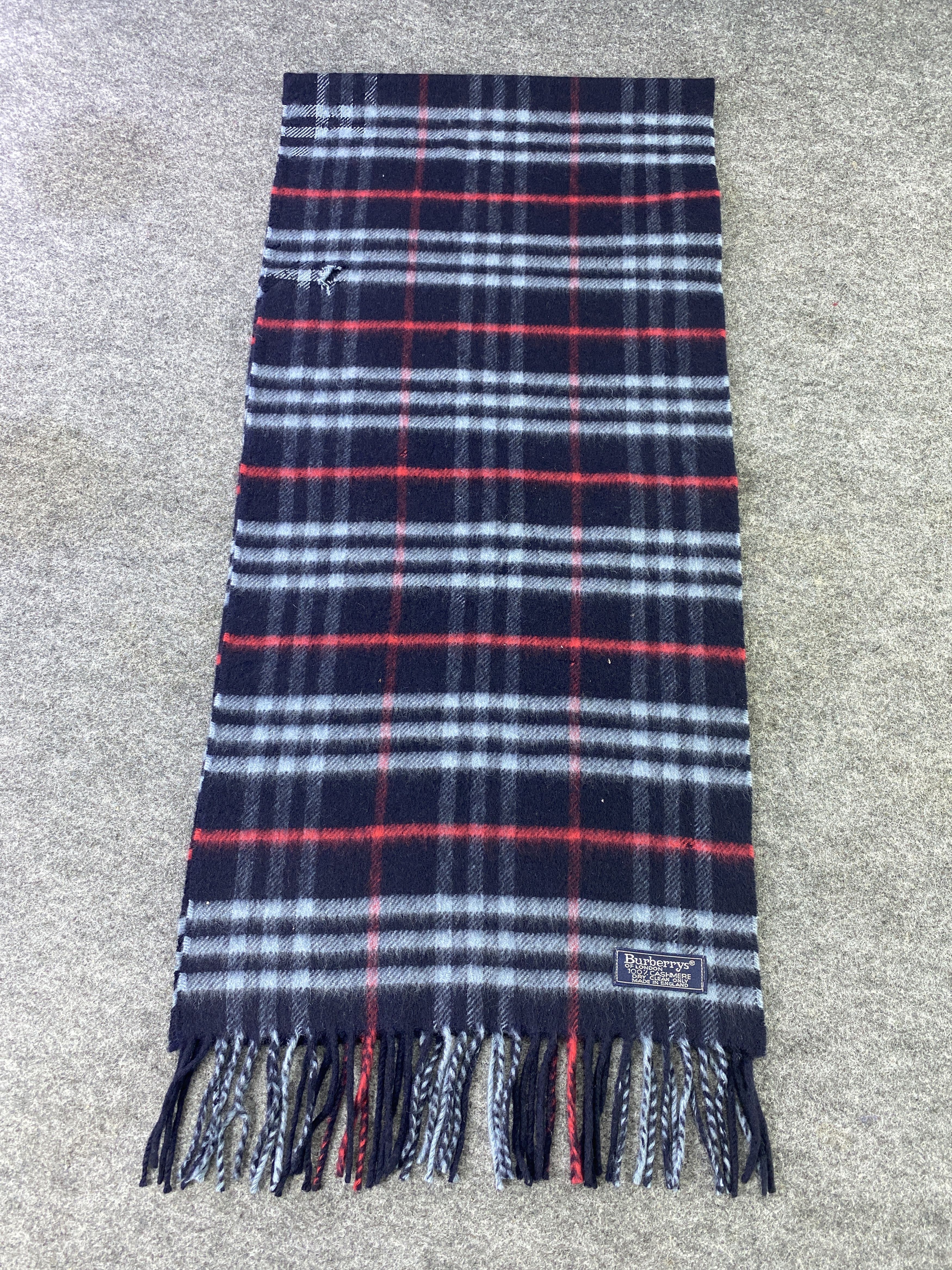 Burberry VINTAGE BURBERRY Scarf / Muffler / Neckwear -T659 Size ONE SIZE - 2 Thumbnail