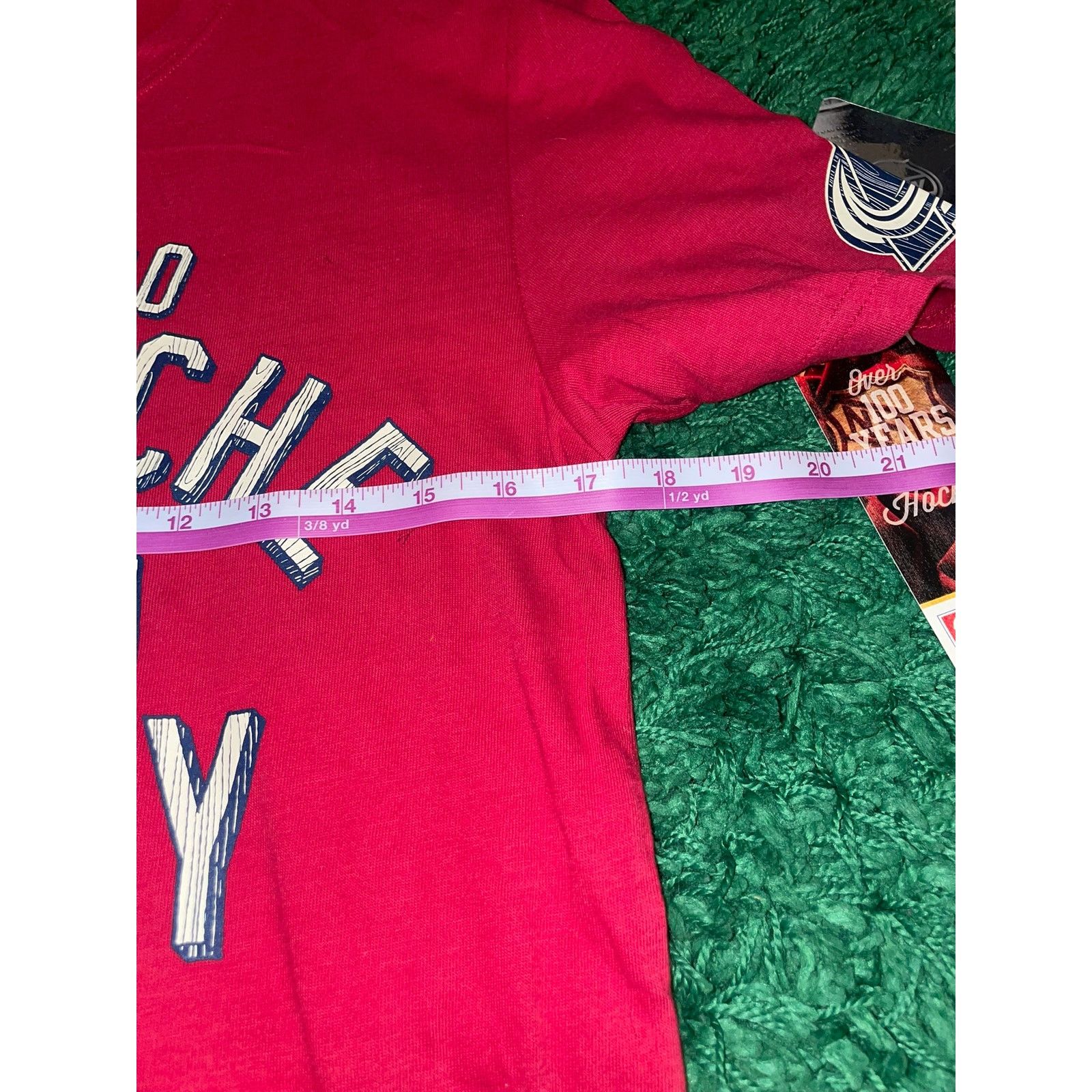 Ccm Colorado Avalanche CCM Shirt Hockey NHL Red Tee NWT Small Size US S / EU 44-46 / 1 - 9 Thumbnail