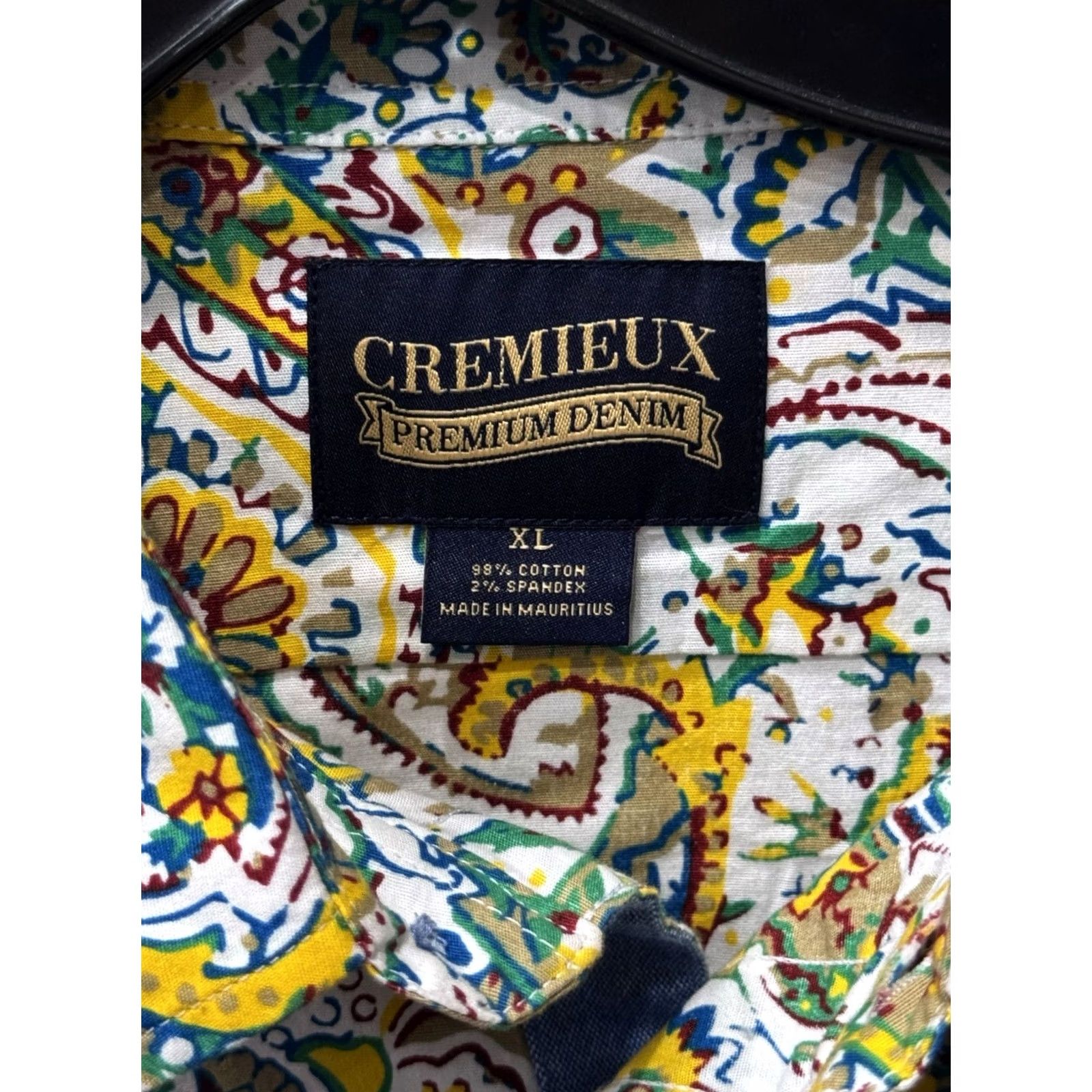 Cremieux Daniel Cremieux Premium Paisley XL LONG SLEEVE SHIRT Mens XS? No Size XL? Size US XL / EU 56 / 4 - 5 Thumbnail