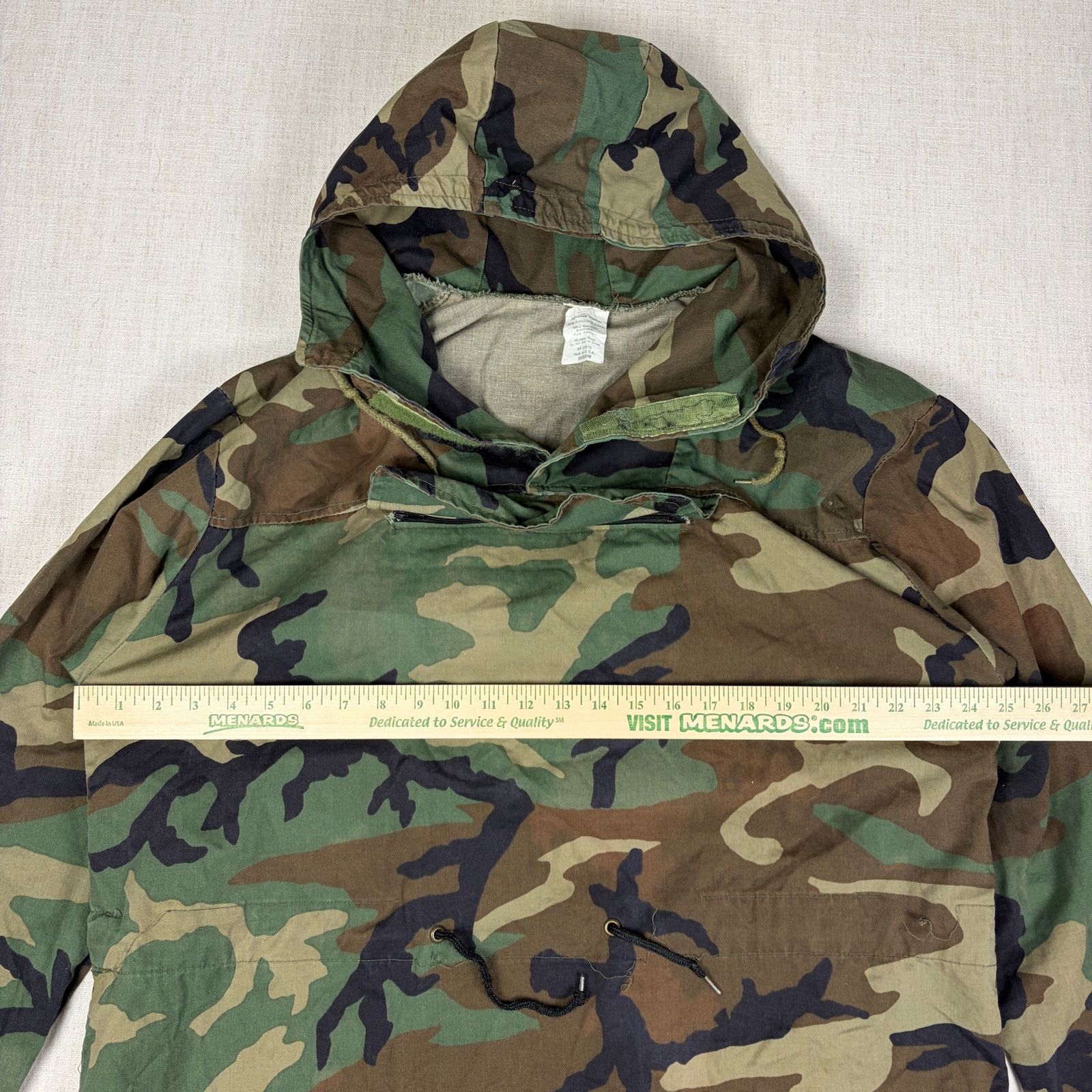 Other Vintage Military Pullover Parka Army Camo Medium Jacket Size US M / EU 48-50 / 2 - 9 Thumbnail