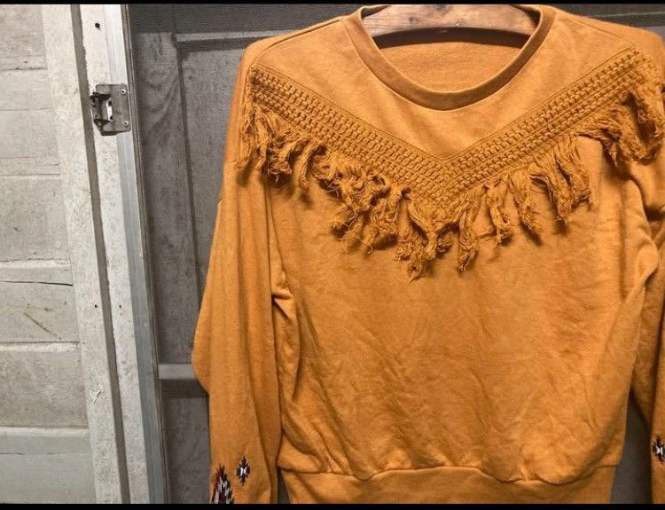 Haute Hippie × Vintage Vintage Anti Ballistic Hippie Long Tshirt Size S / US 4 / IT 40 - 2 Thumbnail