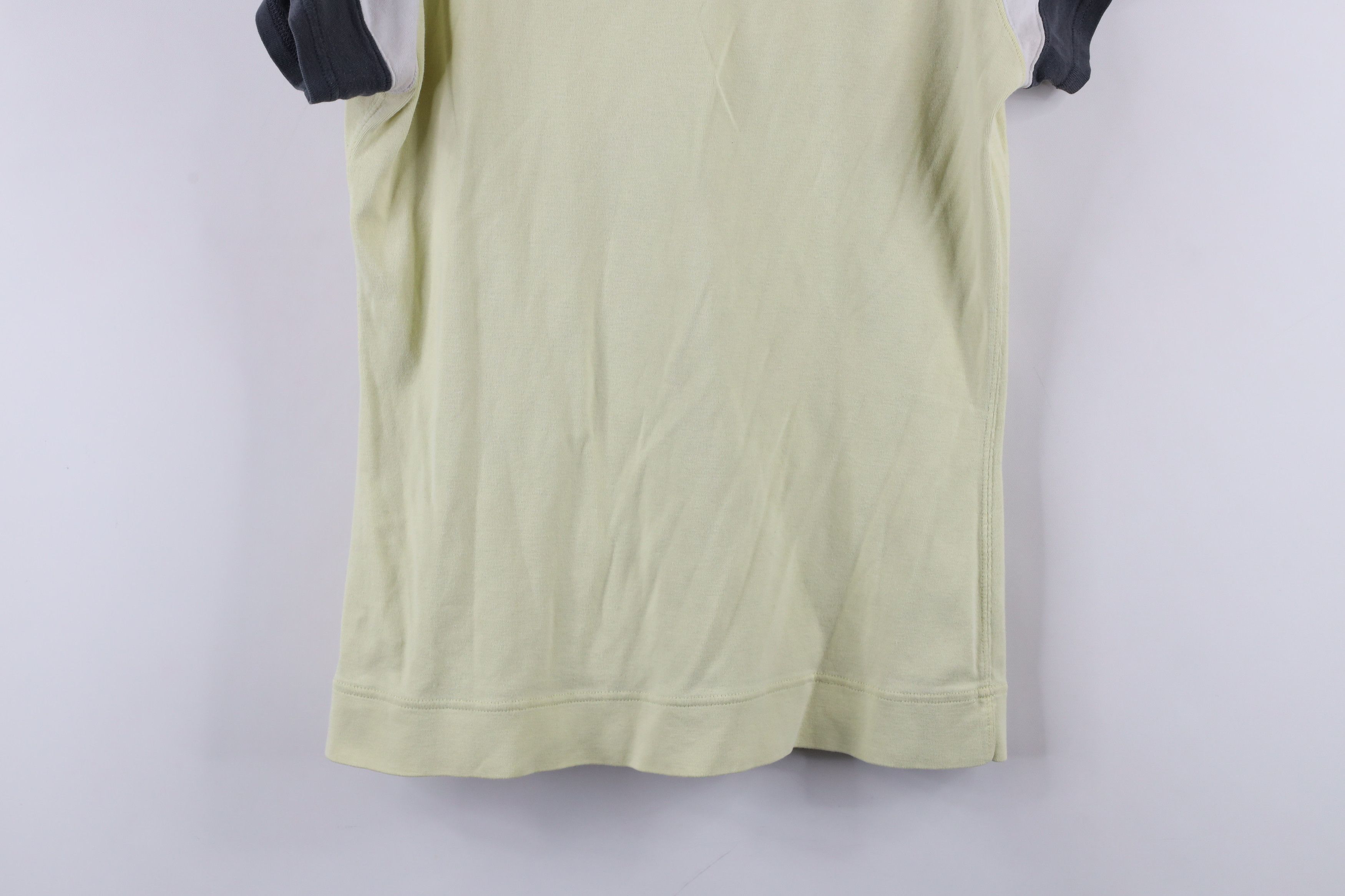 Nike × Vintage Vintage Y2K Nike Travis Scott Big Swoosh Ribbed T-Shirt Size L / US 10 / IT 46 - 14 Thumbnail
