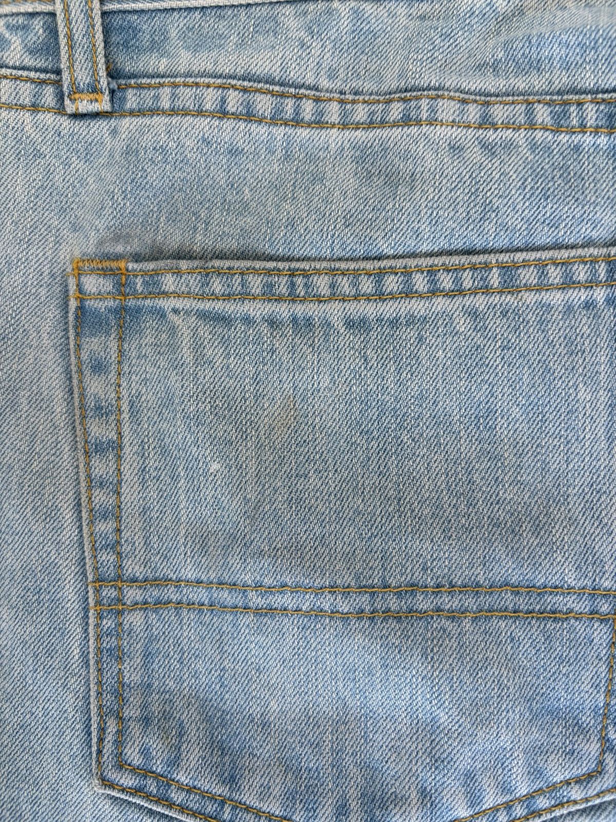 Noah Made In USA Light Blue Stonewash Selvedge Five Pocket Denim Size US 32 / EU 48 - 4 Thumbnail