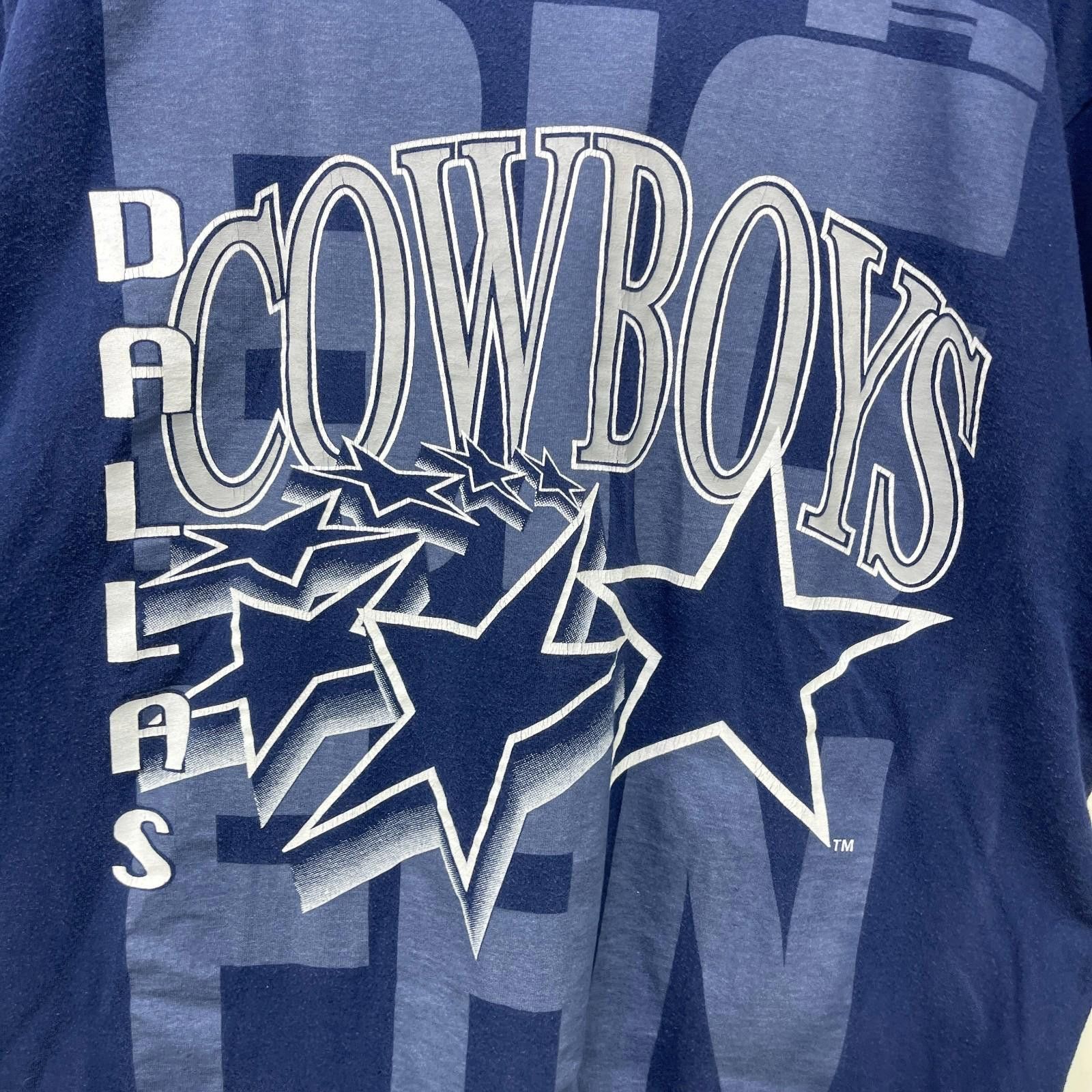 Other Vintage 90s Dallas Cowboys T Shirt XL The Game Size ONE SIZE - 2 Thumbnail