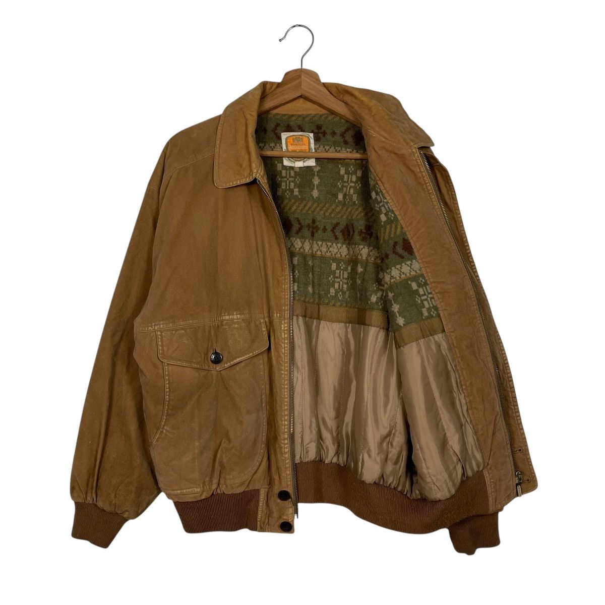 Other Ambrosio Jimmy Kelly Vintage Bomber Jacket Size US M / EU 48-50 / 2 - 9 Thumbnail