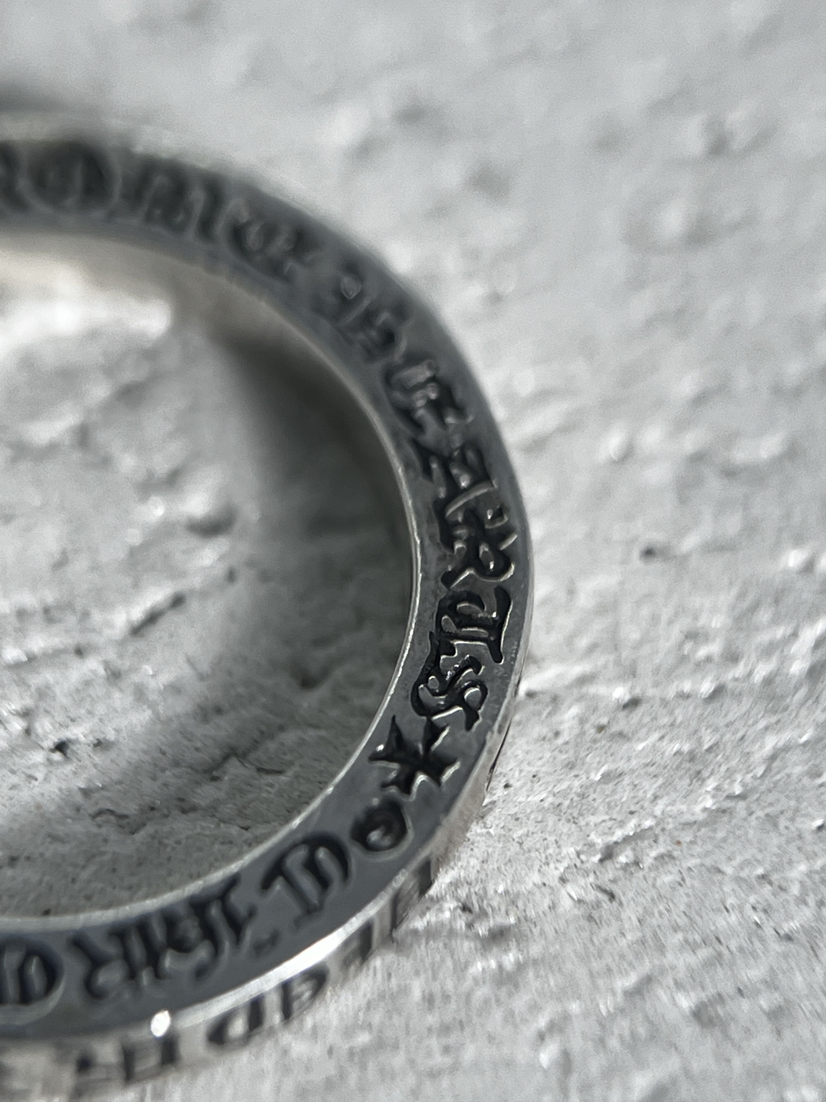 Chrome Hearts Chrome Hearts Script Spacer Ring .925 Size US7 Size ONE SIZE - 7 Thumbnail