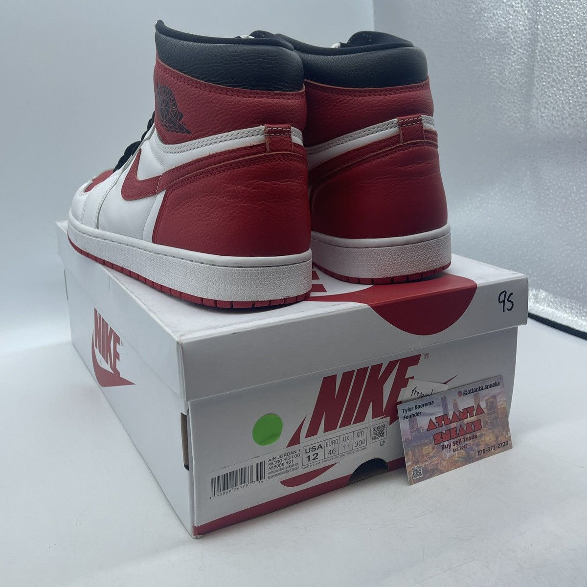 Jordan Brand Air Jordan 1 high heritage Size US 12 / EU 45 - 4 Thumbnail